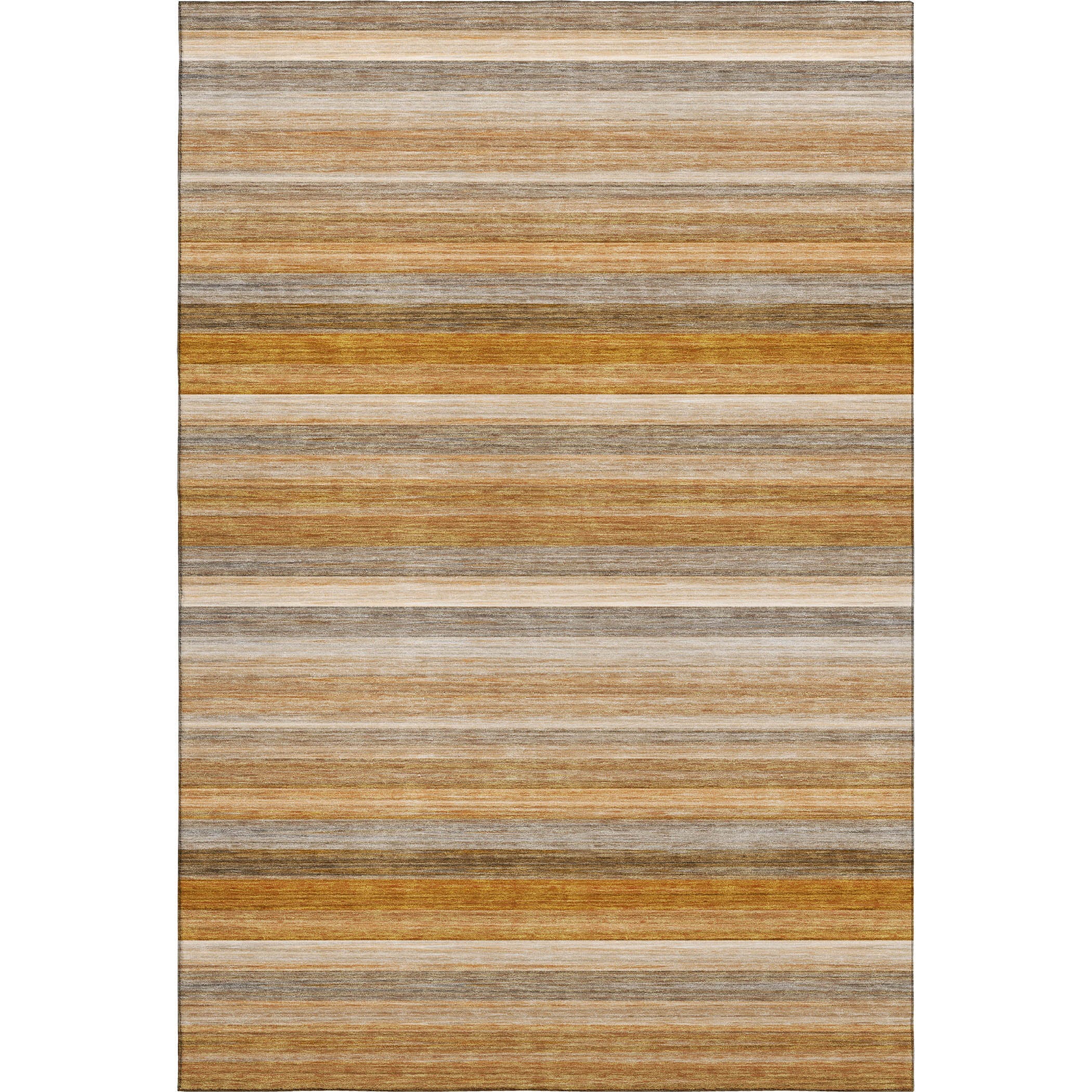 Chiang Mai Machine Washable Transitional Paprika Orange Rug 2'6" x 3'10" #shape_Rectangle