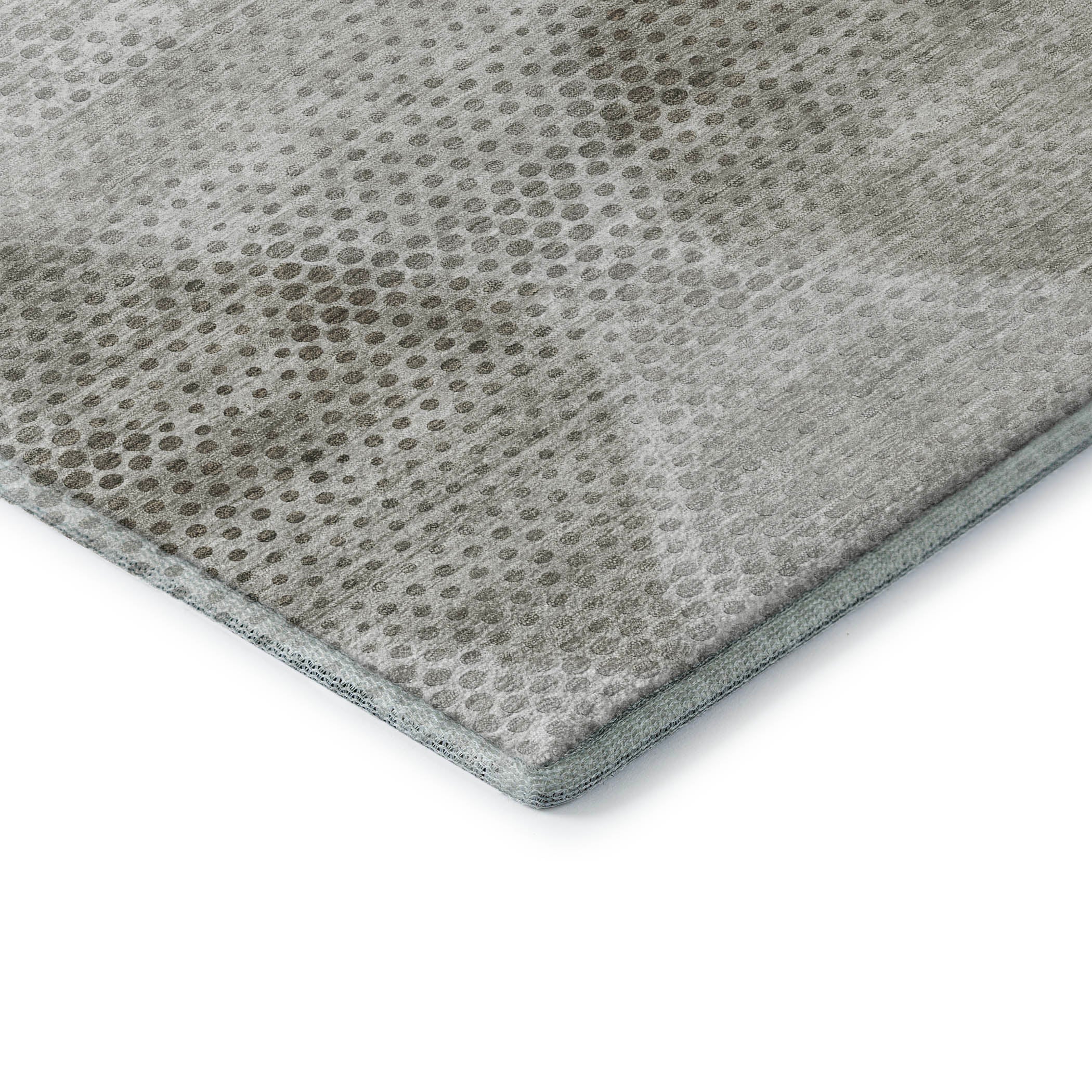Kyoto Machine Washable Transitional Gray Rug 1'8" x 2'6" #shape_Rectangle