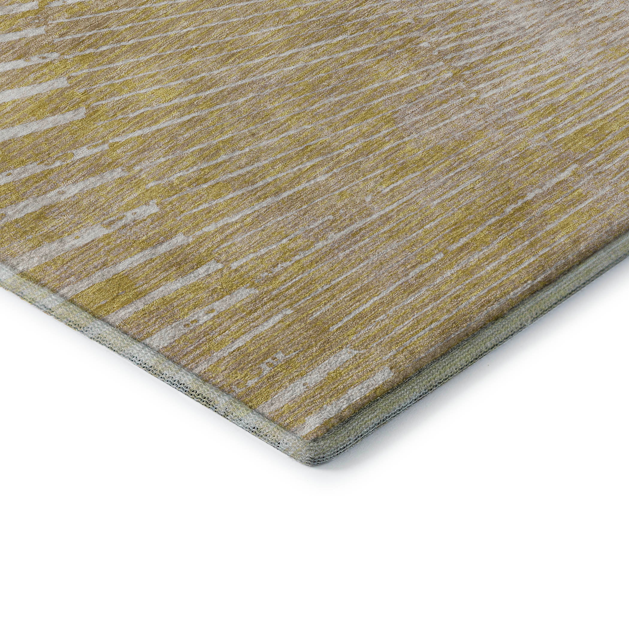 Split Machine Washable Transitional Wheat Gold Rug 1'8" x 2'6" #shape_Rectangle