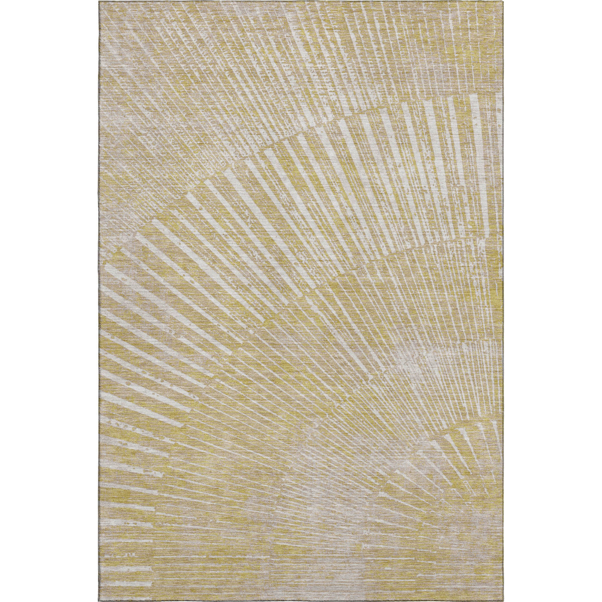 Split Machine Washable Transitional Wheat Gold Rug 2'6" x 3'10" #shape_Rectangle