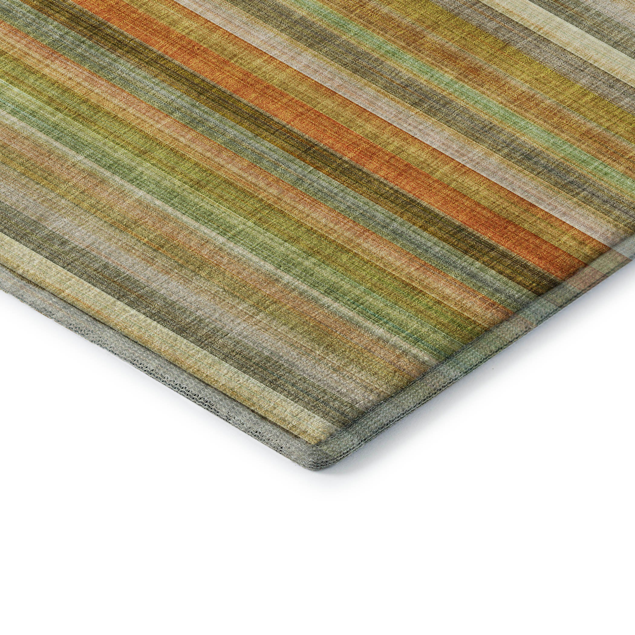 Siena Machine Washable Transitional Khaki Brown Rug 1'8" x 2'6" #shape_Rectangle