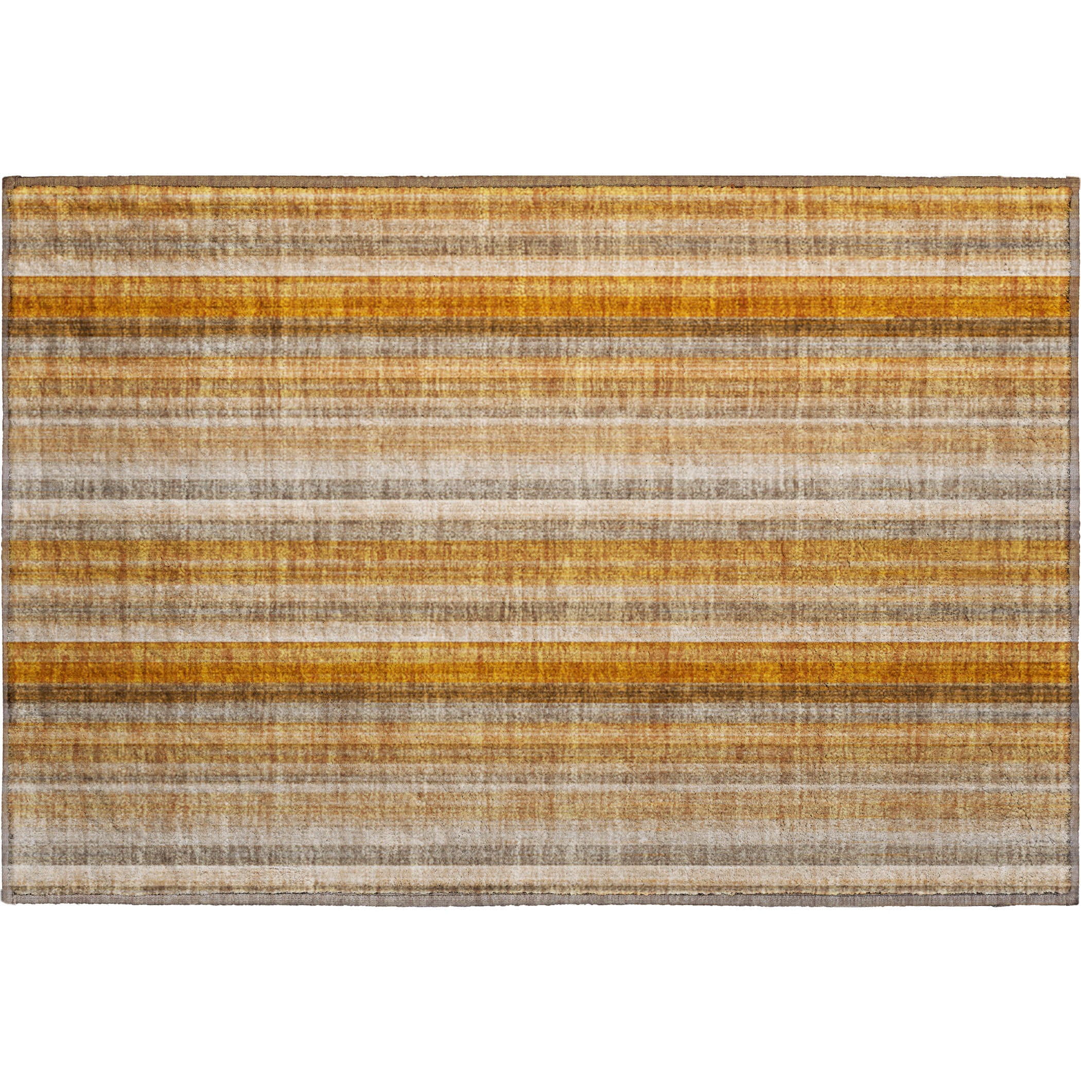 Siena Machine Washable Transitional Paprika Orange Rug 1'8" x 2'6" #shape_Rectangle