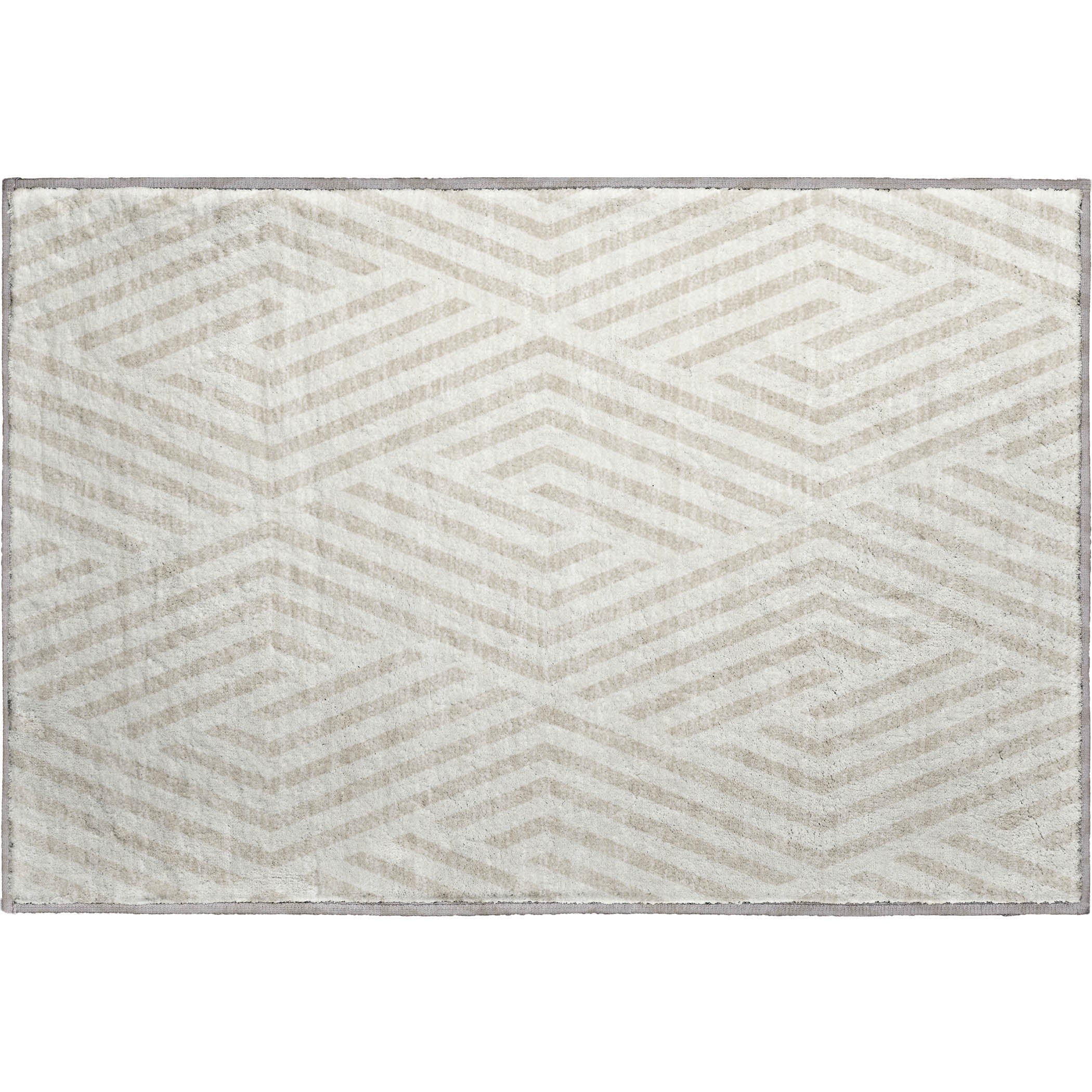 Oaxaca Machine Washable Transitional Ivory Rug 1'8" x 2'6" #shape_Rectangle