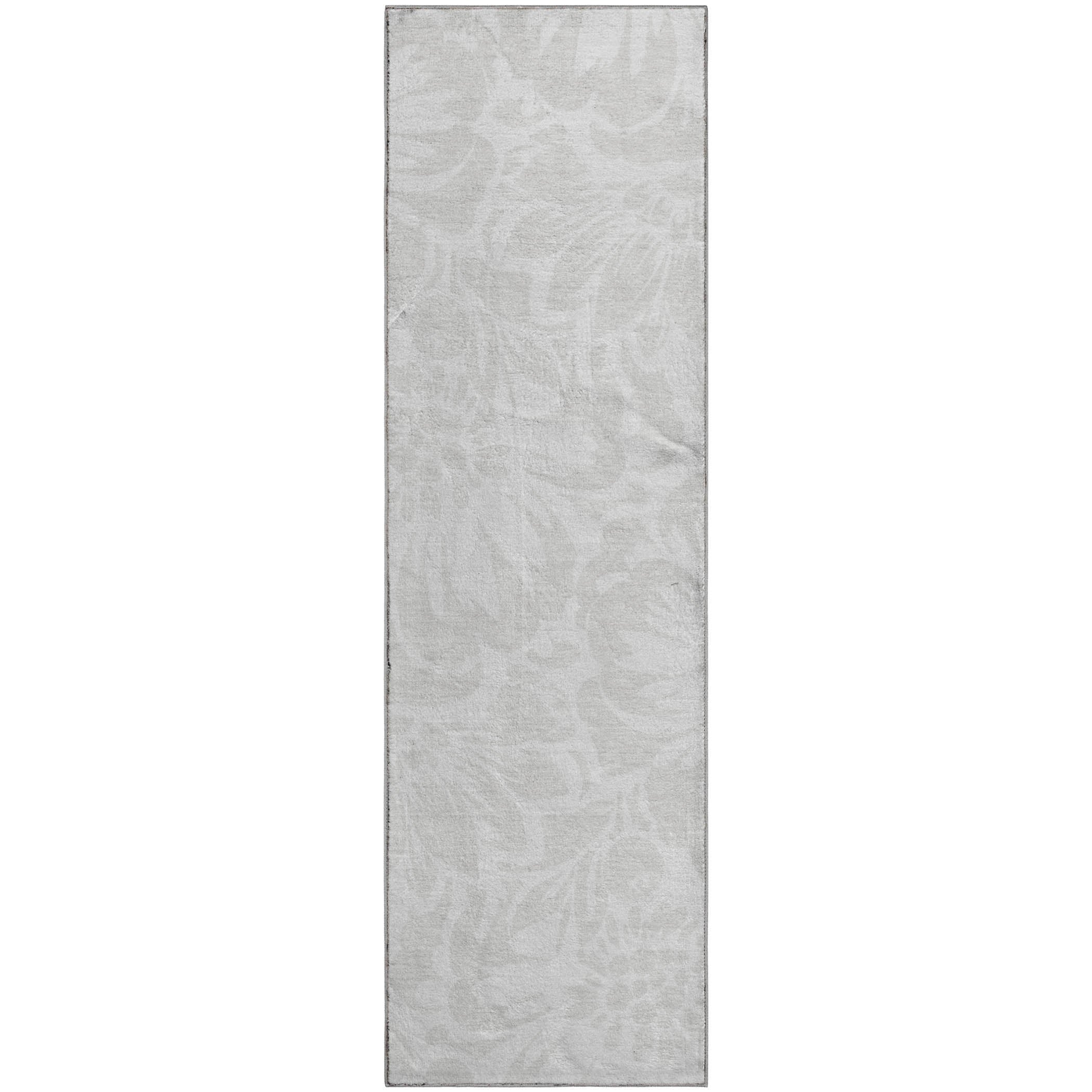 Cartagena Machine Washable Transitional Ivory Rug 2'3" x 7'6" #shape_Runner