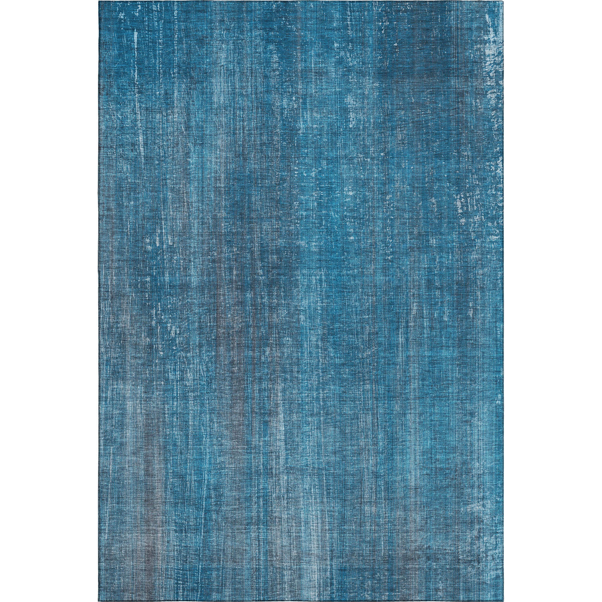 Budapest Machine Washable Transitional Blue Rug 2'6" x 3'10" #shape_Rectangle