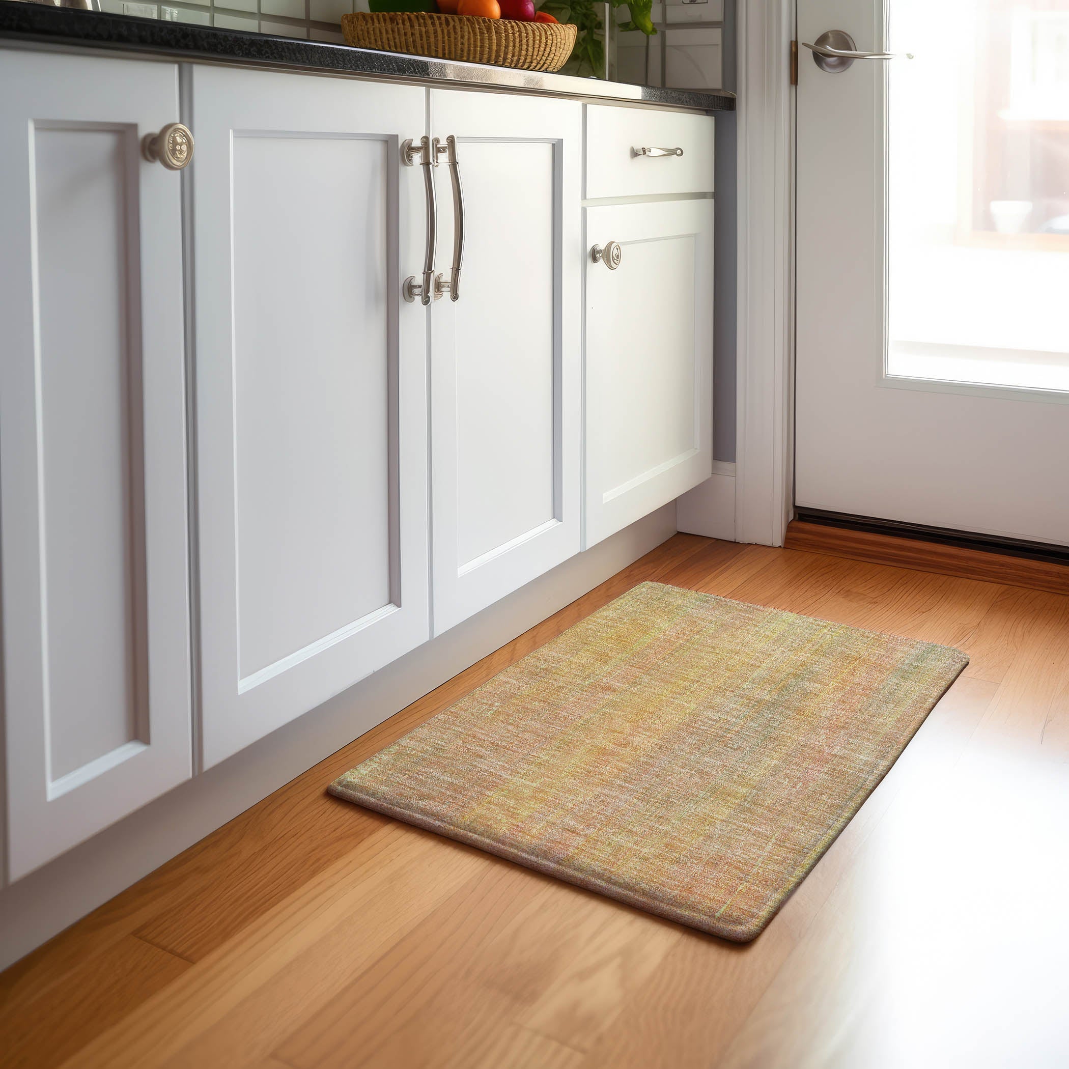 Budapest Machine Washable Transitional Blush Pink Rug 1'8" x 2'6" #shape_Rectangle