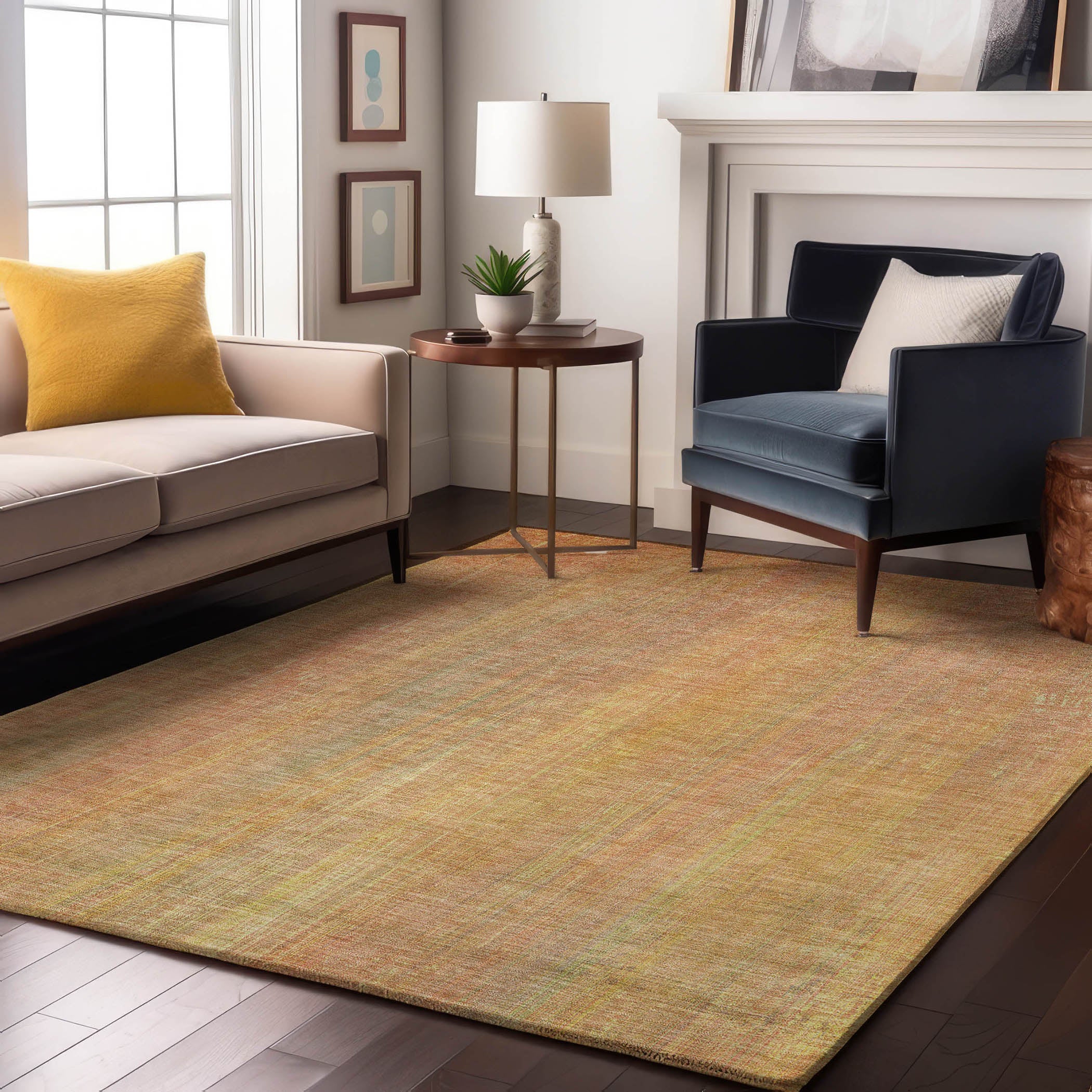 Budapest Machine Washable Transitional Blush Pink Rug 2'6" x 3'10" #shape_Rectangle