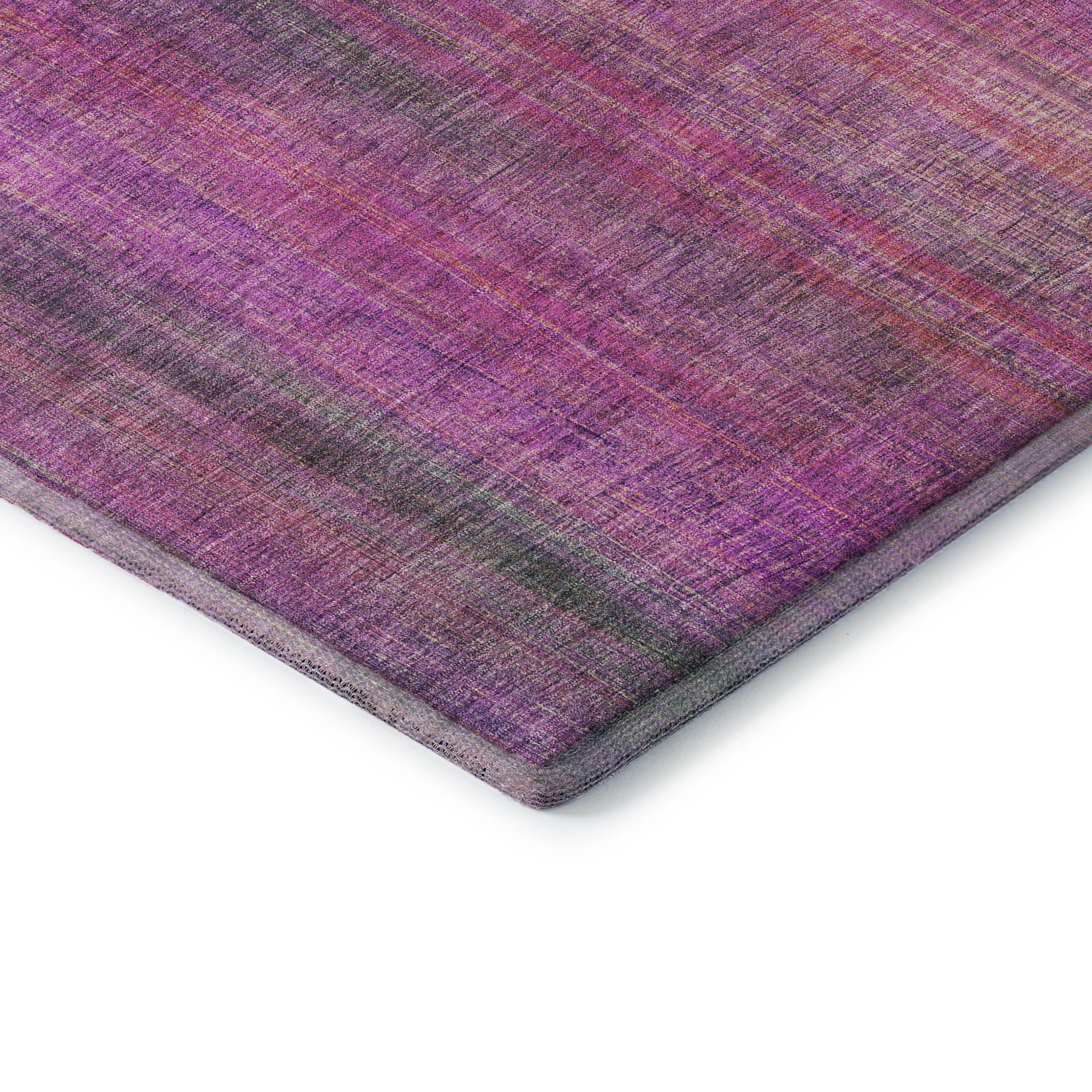 Budapest Machine Washable Transitional Lilac Purple Rug 1'8" x 2'6" #shape_Rectangle