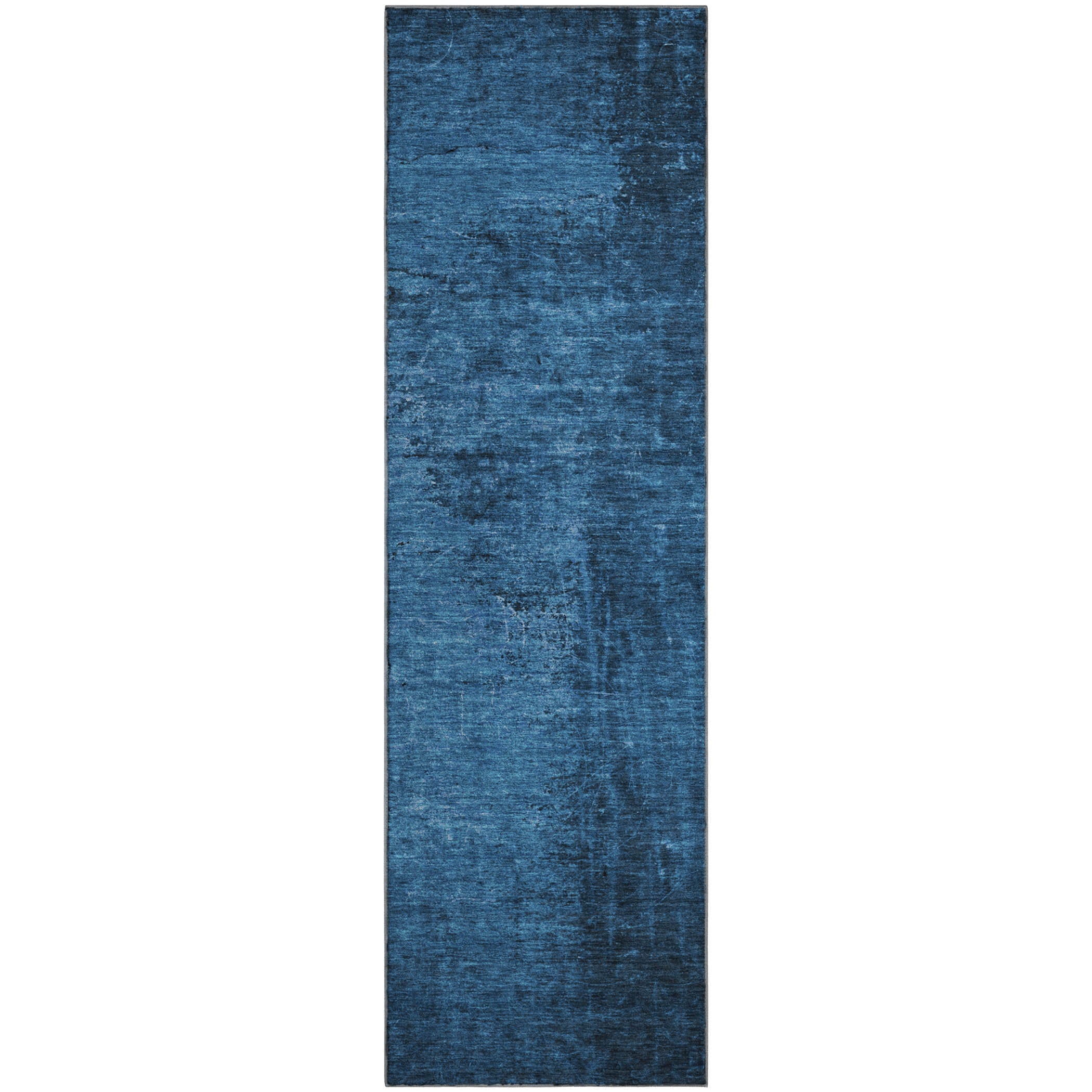 Jaipur Machine Washable Transitional Navy Blue Rug 2'3" x 7'6" #shape_Runner