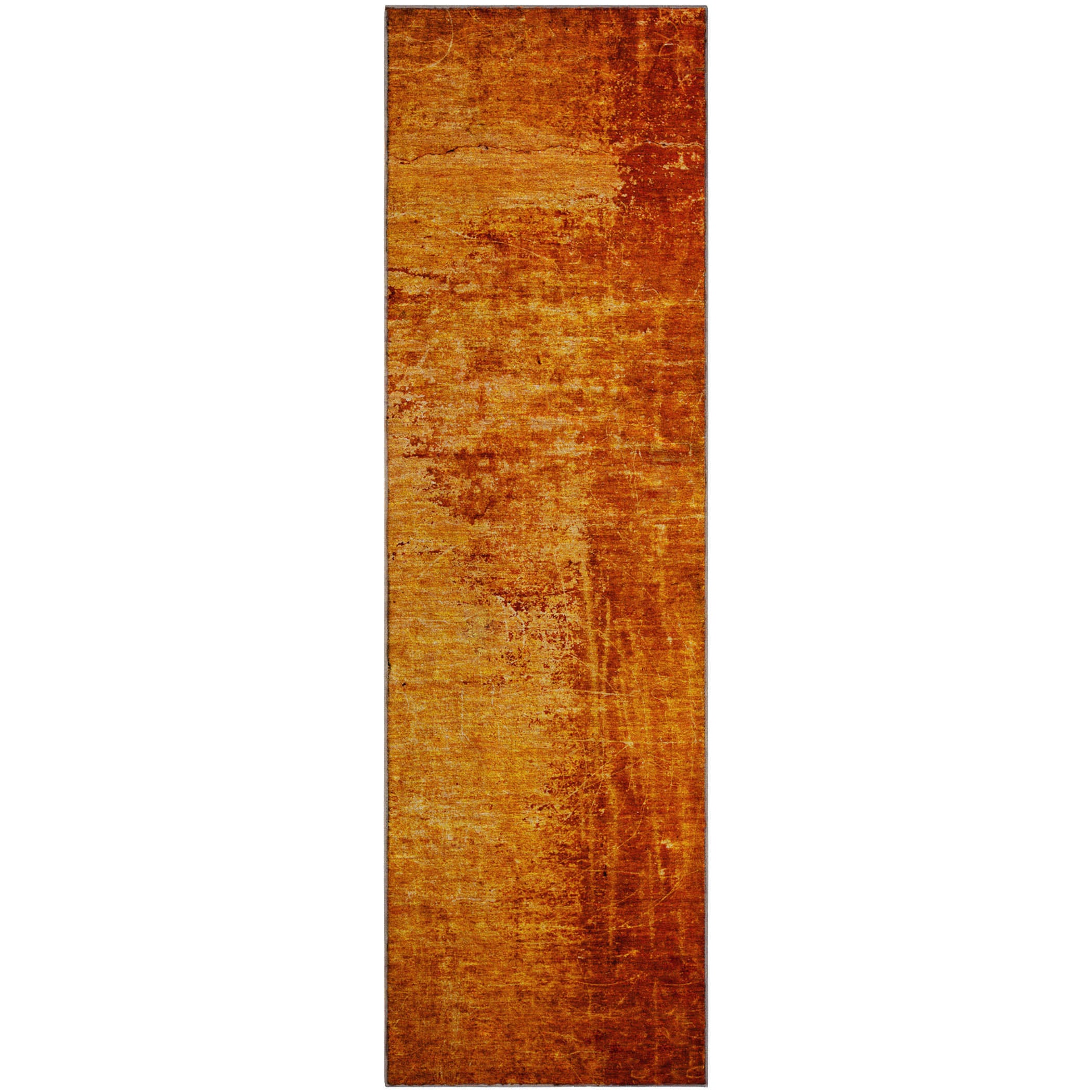 Jaipur Machine Washable Transitional Paprika Orange Rug 2'3" x 7'6" #shape_Runner