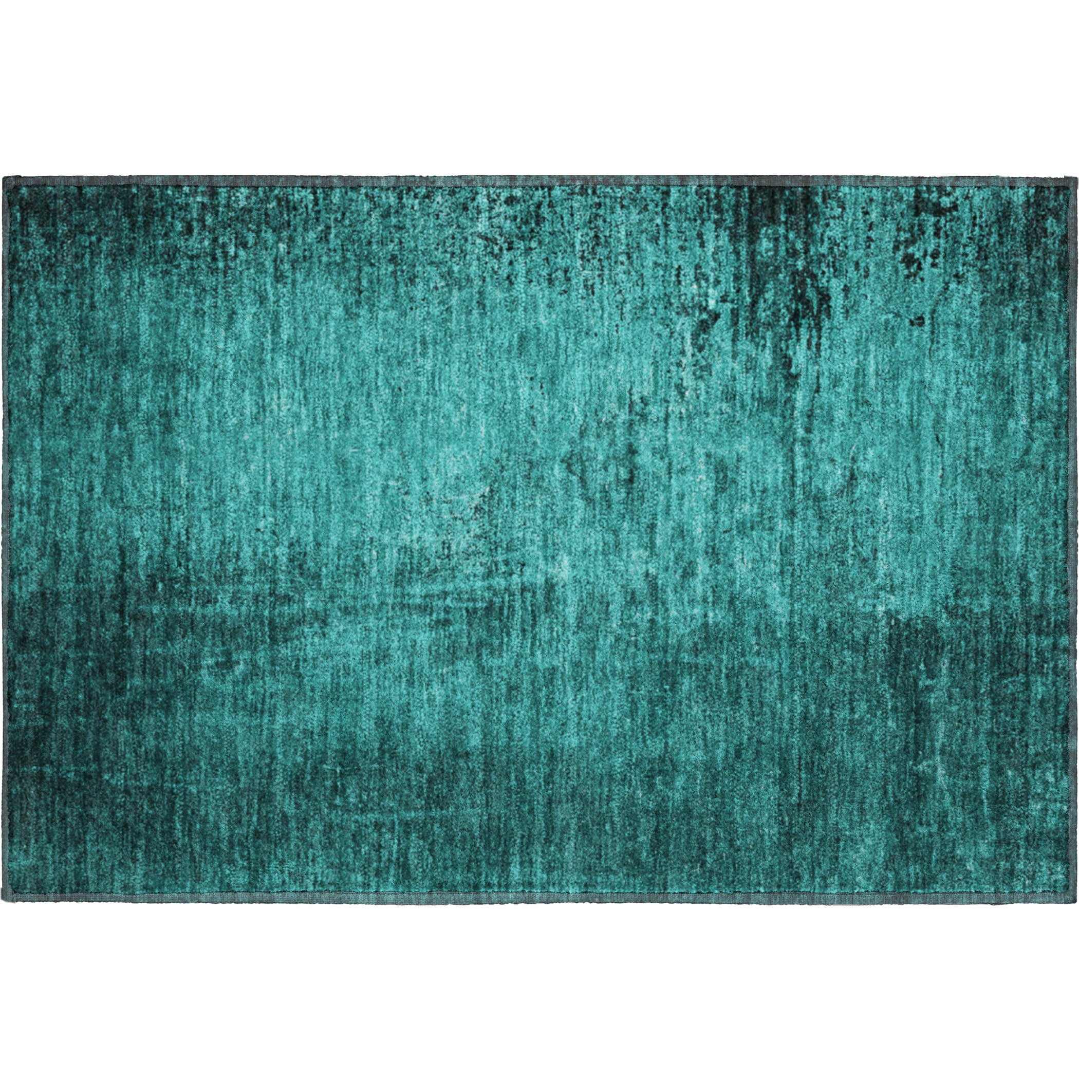 Jaipur Machine Washable Transitional Teal Rug 1'8" x 2'6" #shape_Rectangle