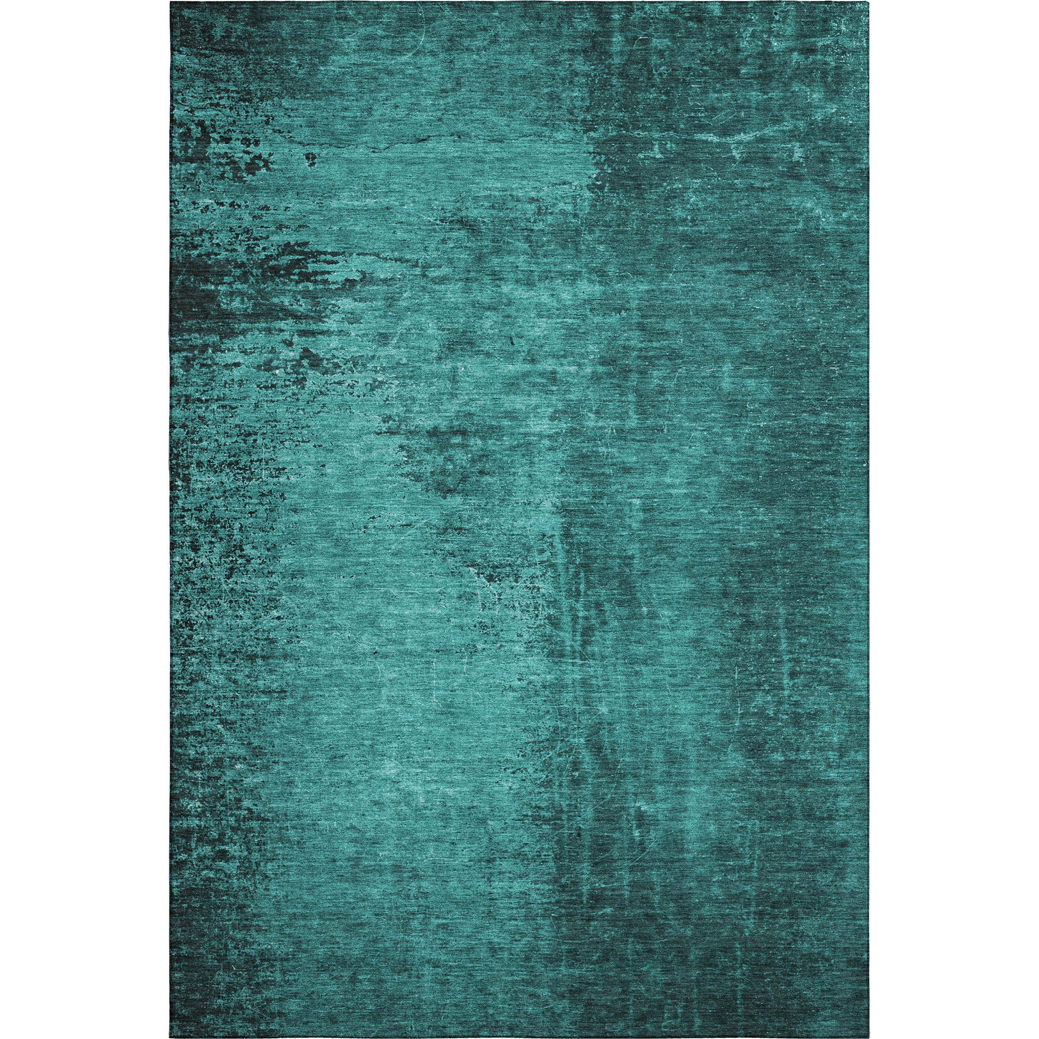 Jaipur Machine Washable Transitional Teal Rug 2'6" x 3'10" #shape_Rectangle