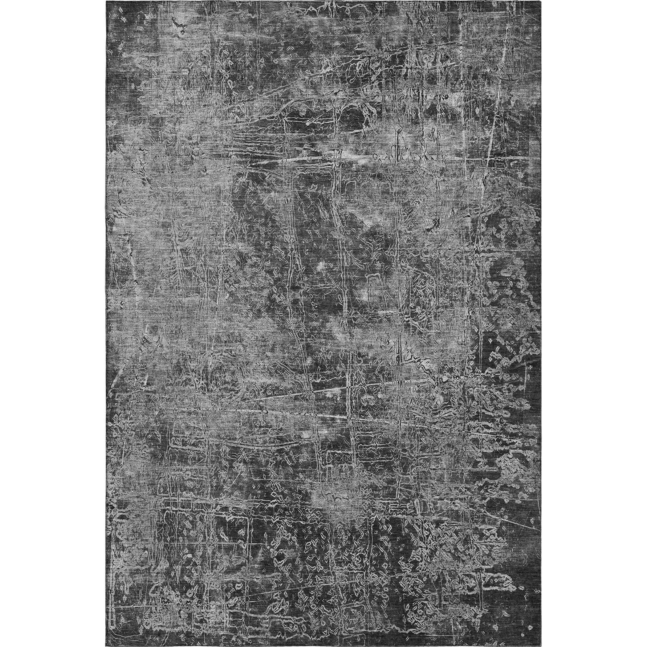 Bergen Machine Washable Transitional Gray Rug 2'6" x 3'10" #shape_Rectangle