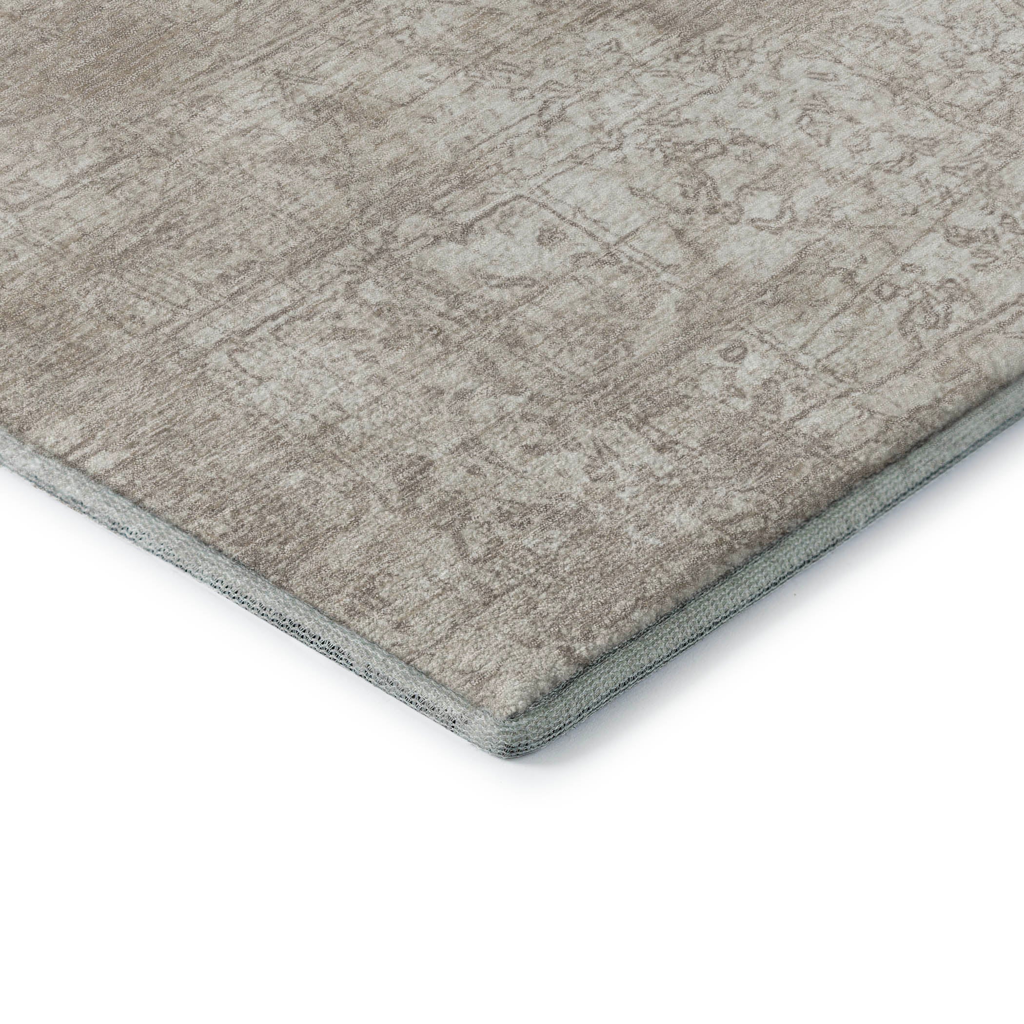 Bergen Machine Washable Transitional Ivory Rug 1'8" x 2'6" #shape_Rectangle