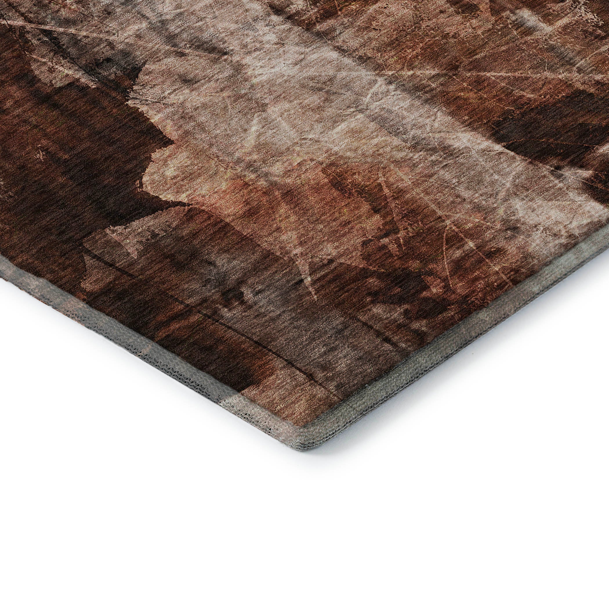 Kyoto Machine Washable Transitional Paprika Orange Rug 1'8" x 2'6" #shape_Rectangle
