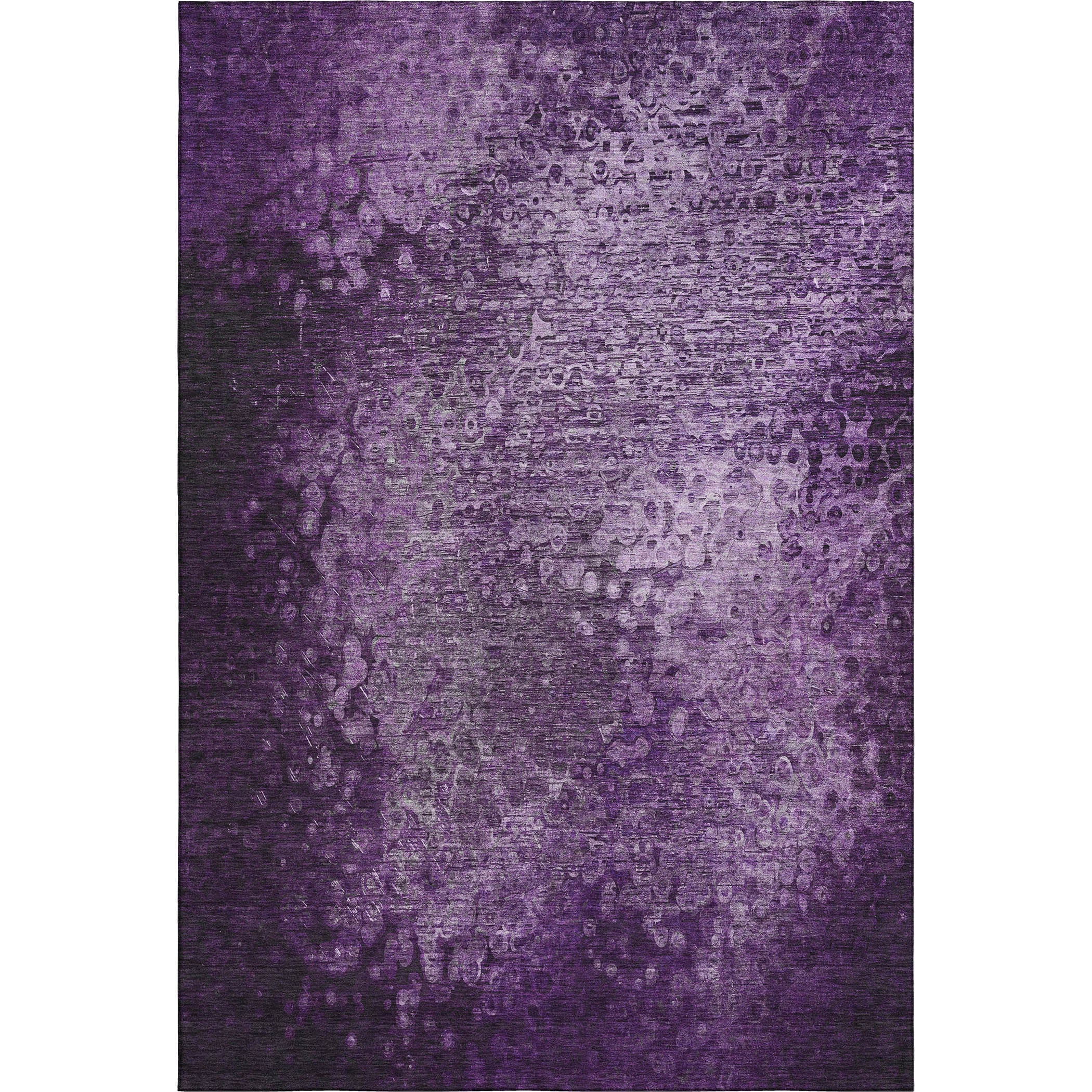 Kotor Machine Washable Transitional Purple Rug 2'6" x 3'10" #shape_Rectangle