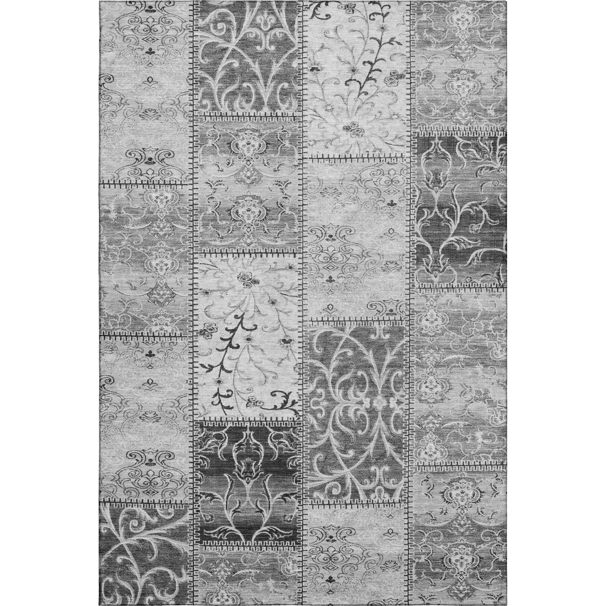 Jaipur Machine Washable Transitional Gray Rug 2'6" x 3'10" #shape_Rectangle