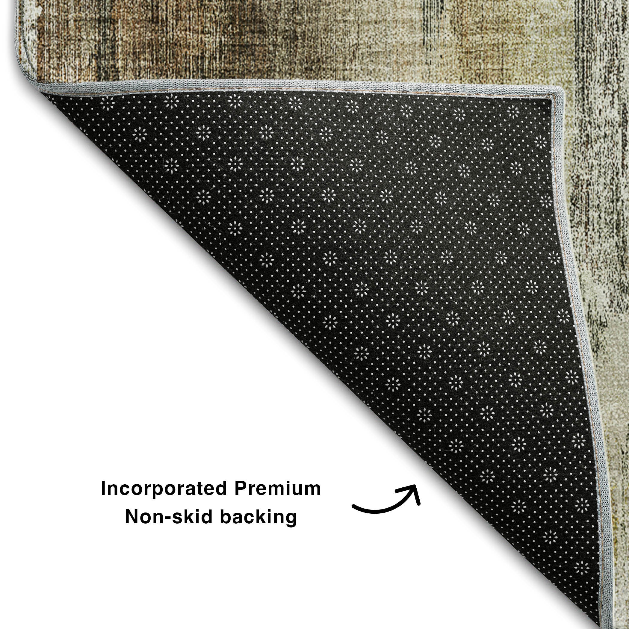 Reykjavik Machine Washable Transitional Chocolate Brown Rug 1'8" x 2'6" #shape_Rectangle