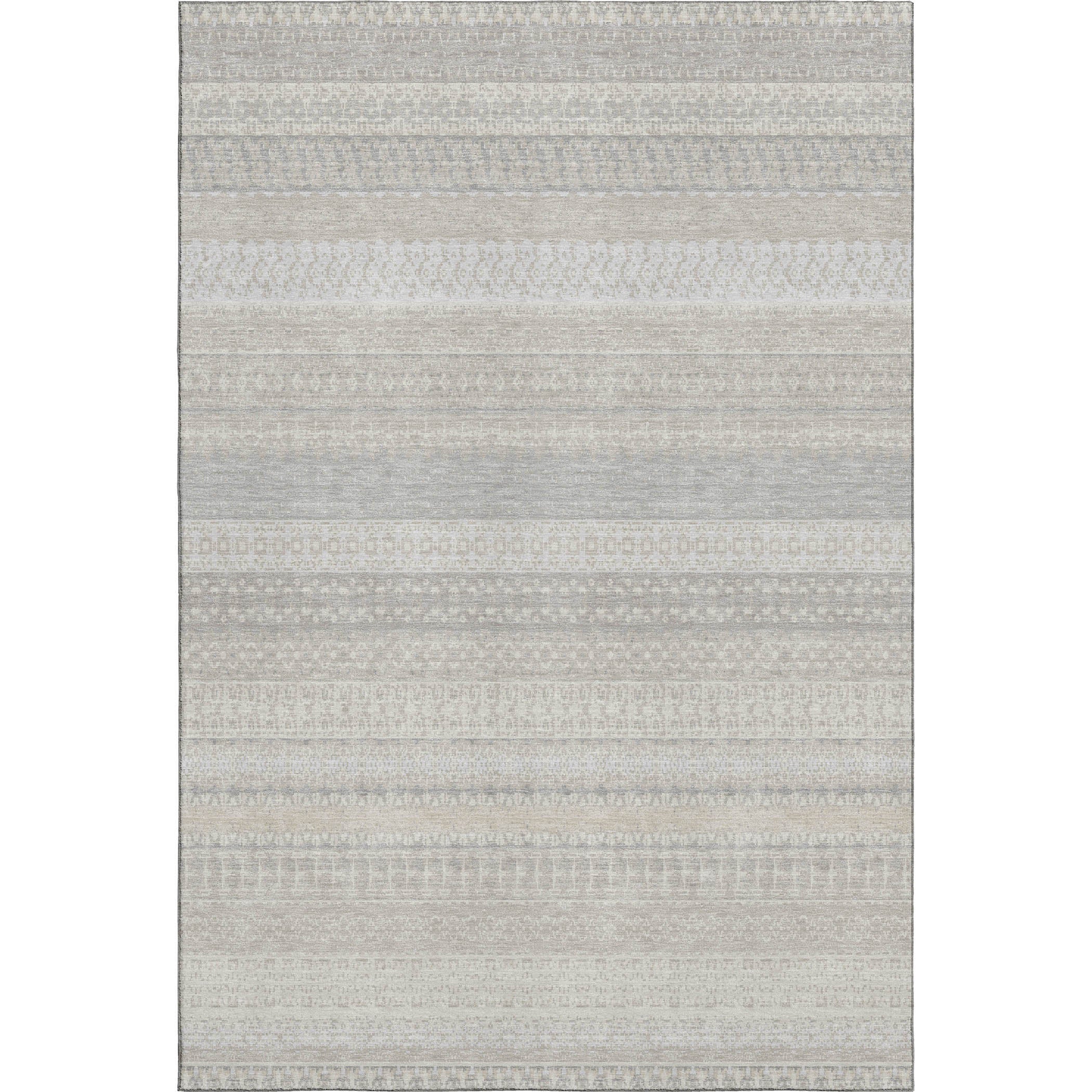 Budapest Machine Washable Transitional Ivory Rug 2'6" x 3'10" #shape_Rectangle