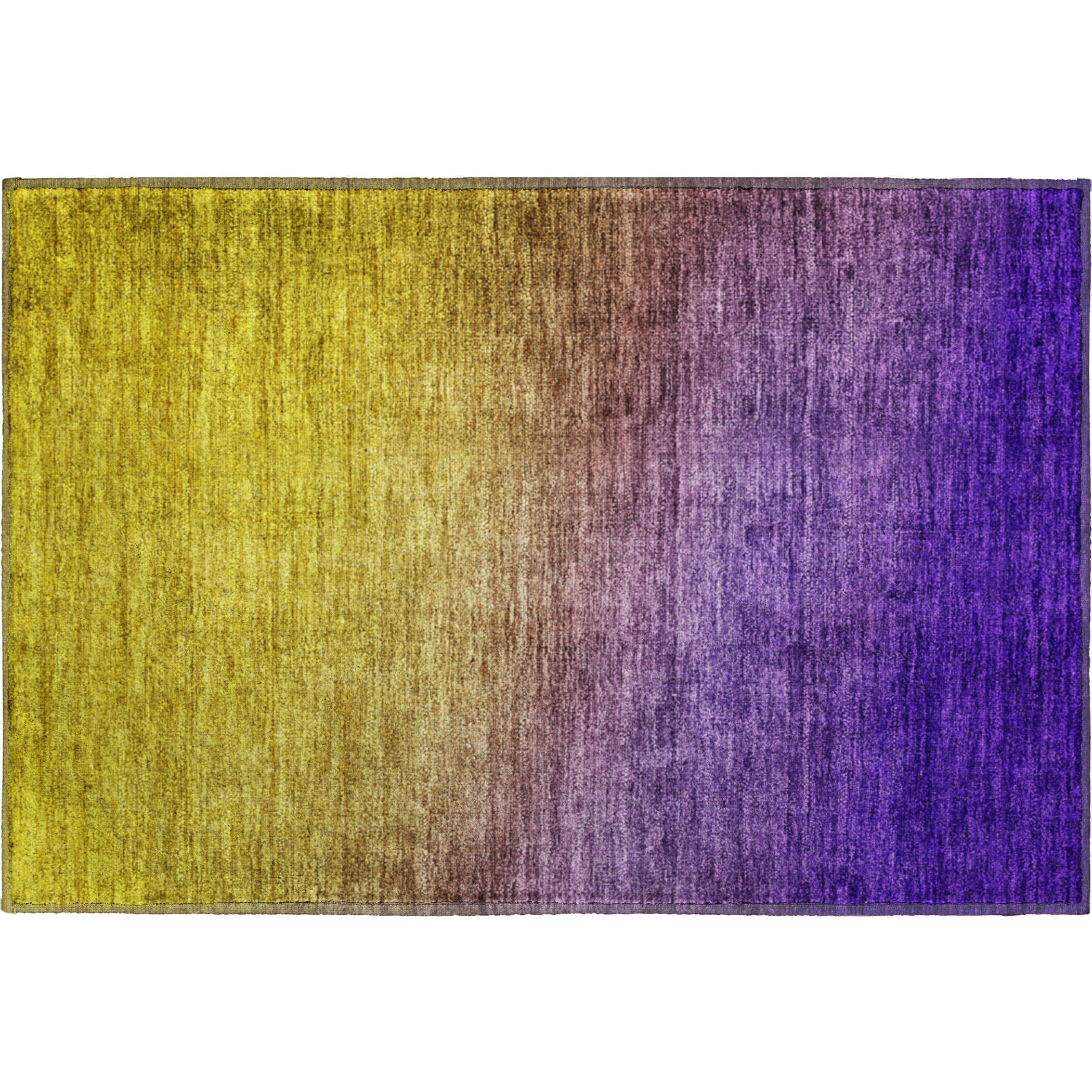 Split Machine Washable Transitional Purple Rug 1'8" x 2'6" #shape_Rectangle