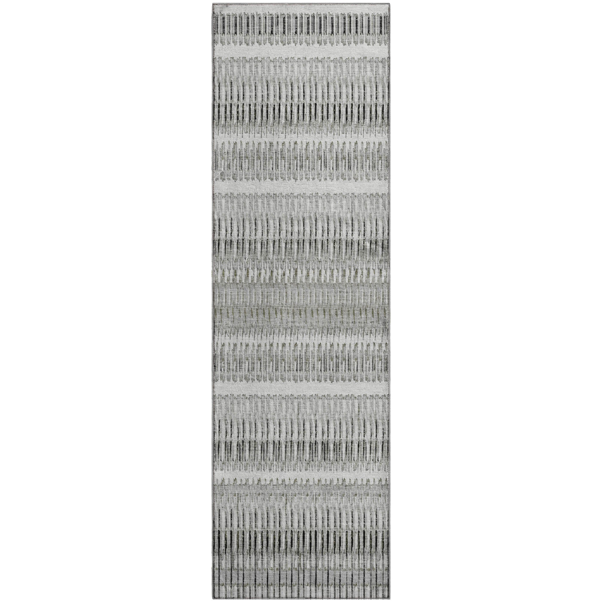 Lucerne Machine Washable Transitional Ivory Rug 2'3" x 7'6" #shape_Runner