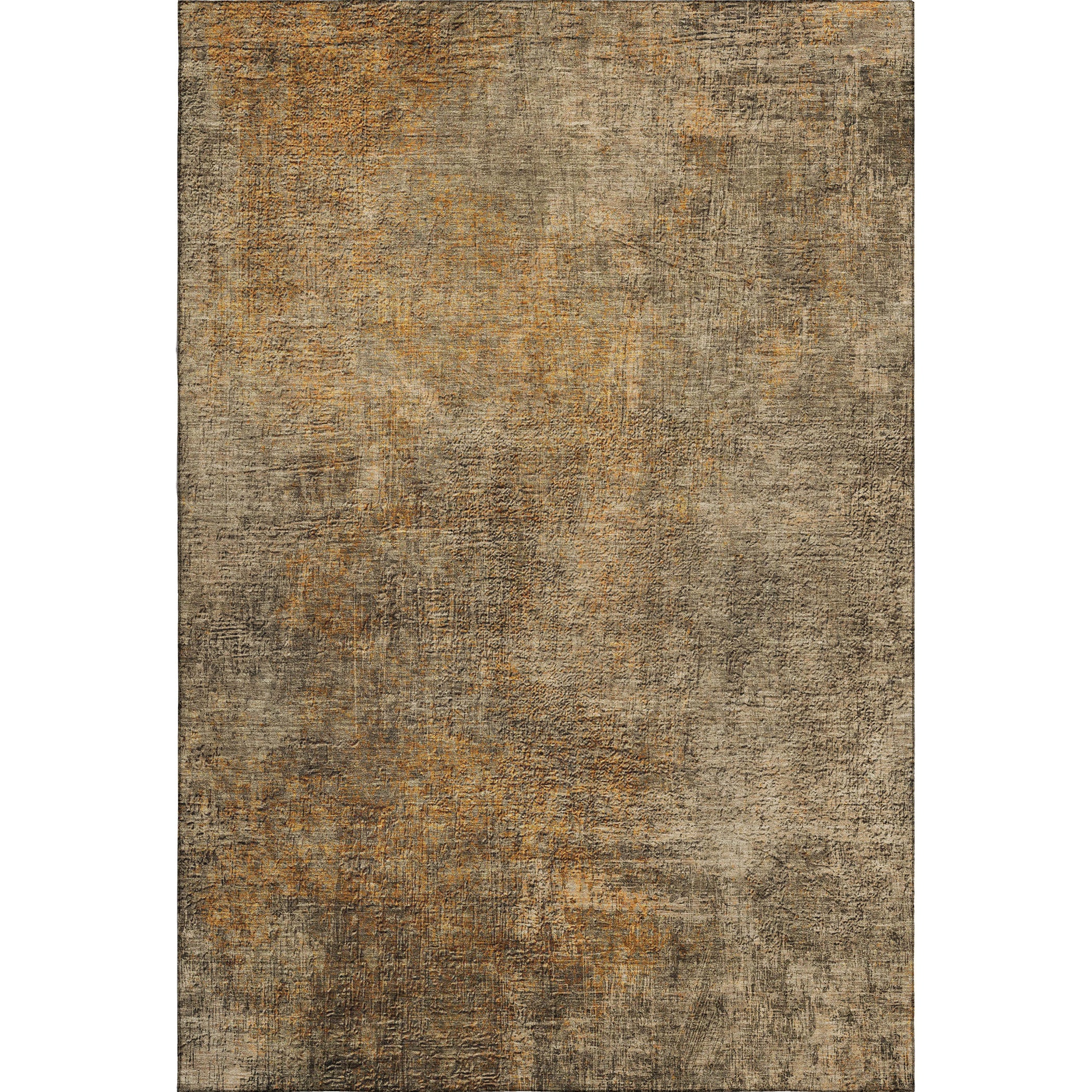 Budapest Machine Washable Transitional Brown Rug 2'6" x 3'10" #shape_Rectangle