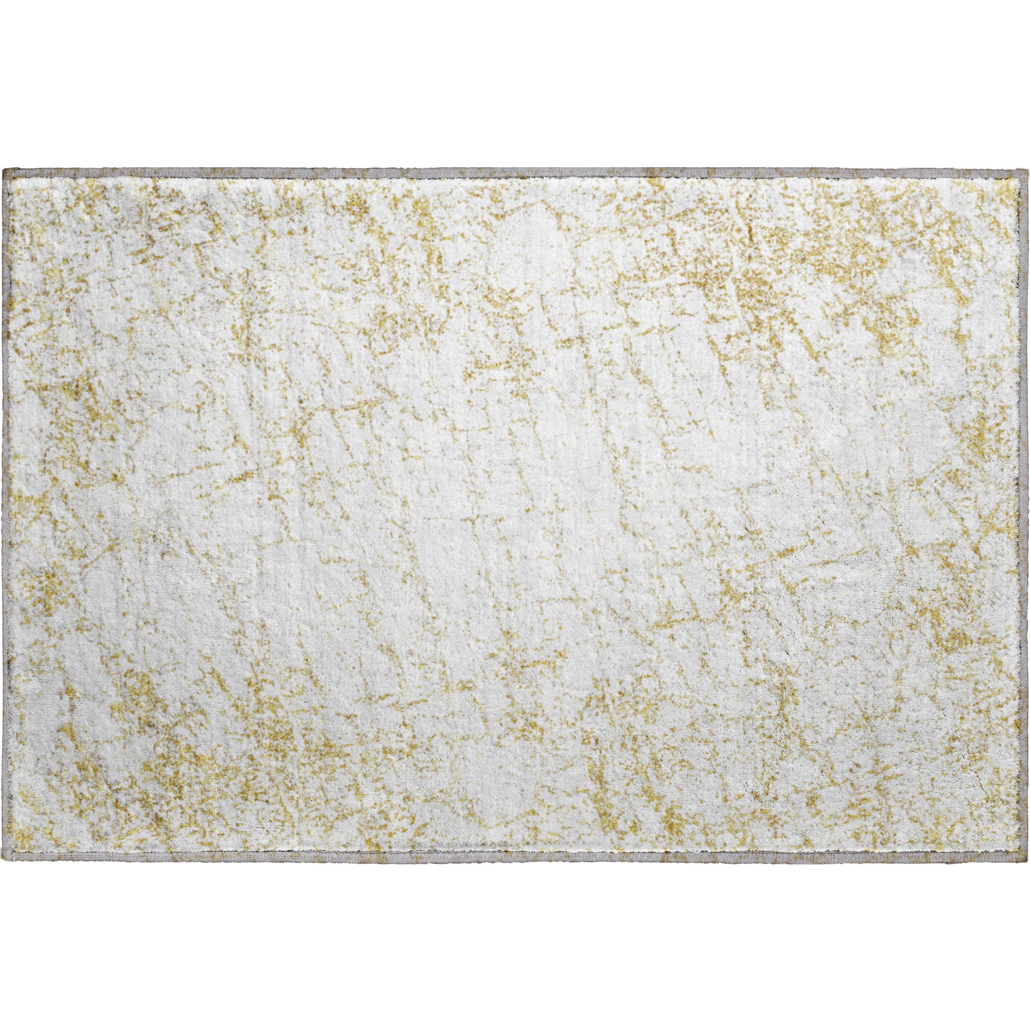 Porto Machine Washable Transitional Gold Rug 1'8" x 2'6" #shape_Rectangle