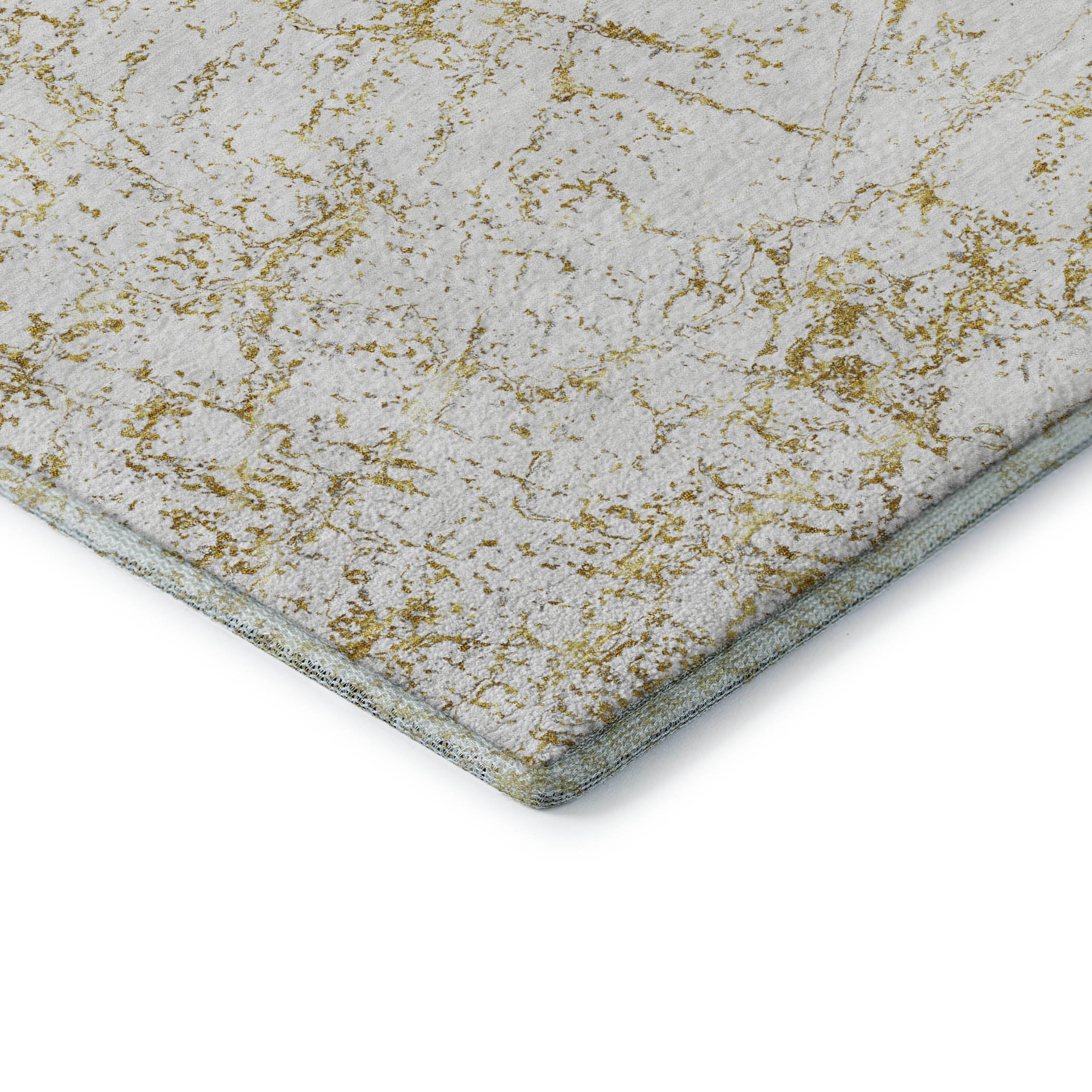 Porto Machine Washable Transitional Gold Rug 1'8" x 2'6" #shape_Rectangle