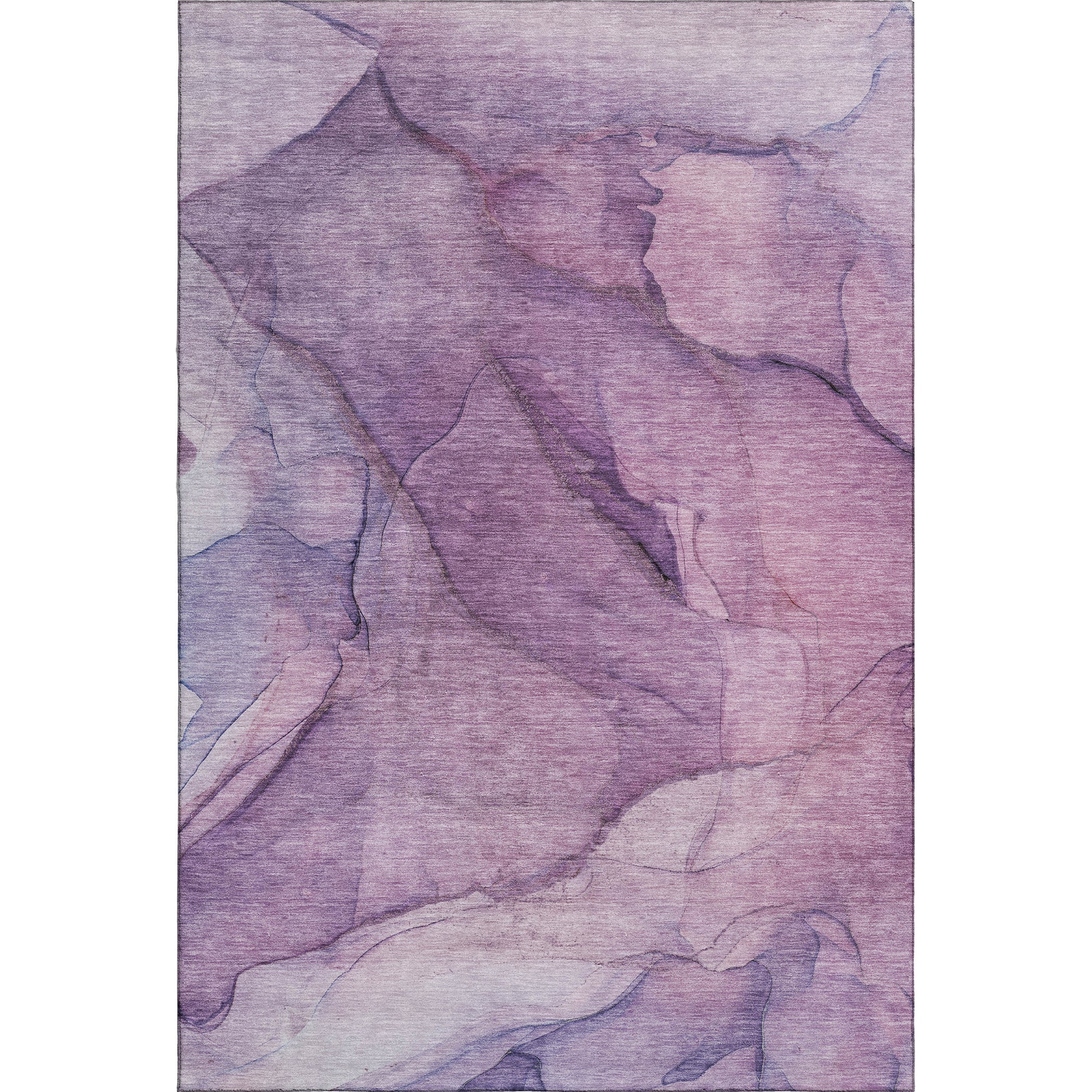 Bogota Machine Washable Transitional Purple Rug 2'6" x 3'10" #shape_Rectangle