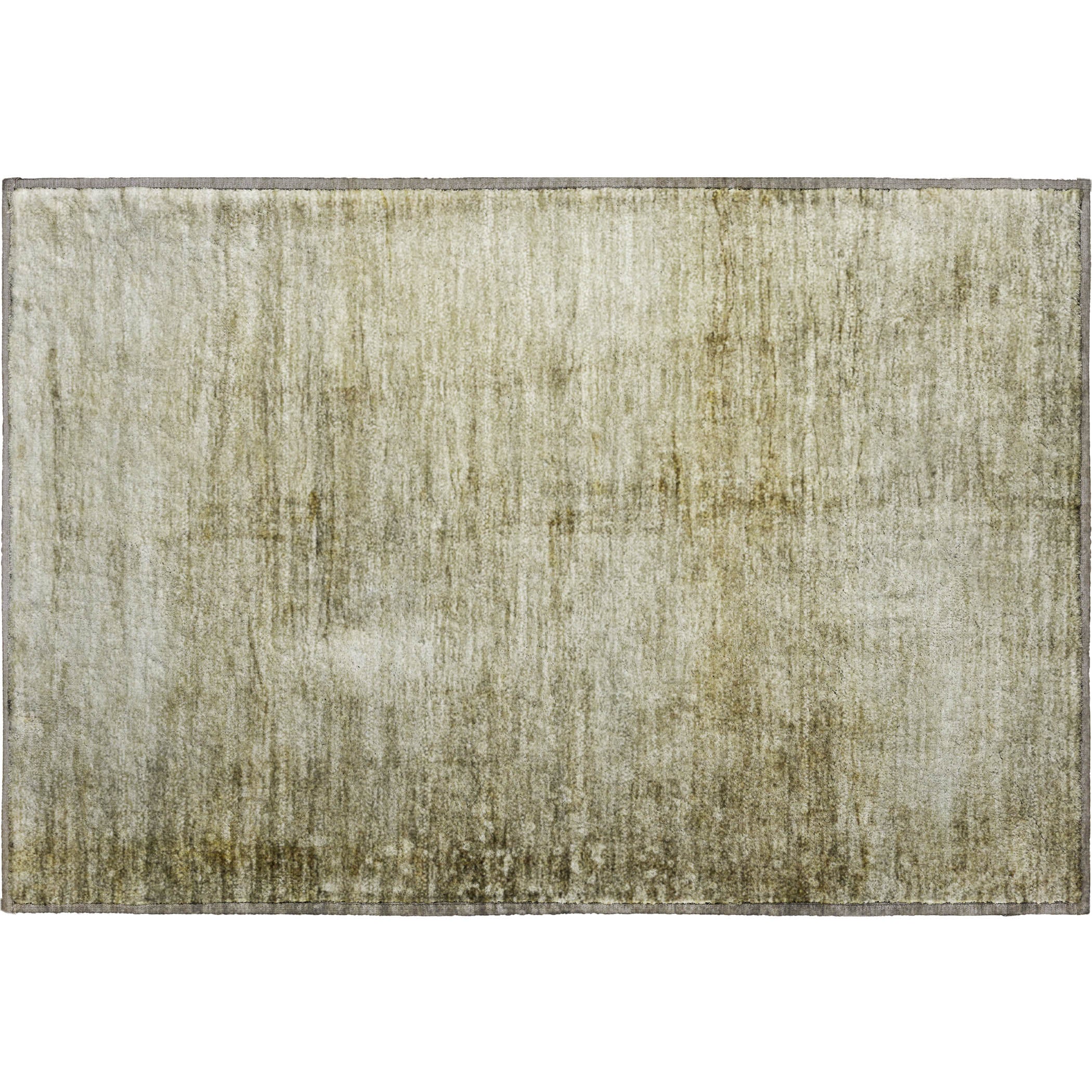 Hoi An Machine Washable Transitional Taupe Brown Rug 1'8" x 2'6" #shape_Rectangle