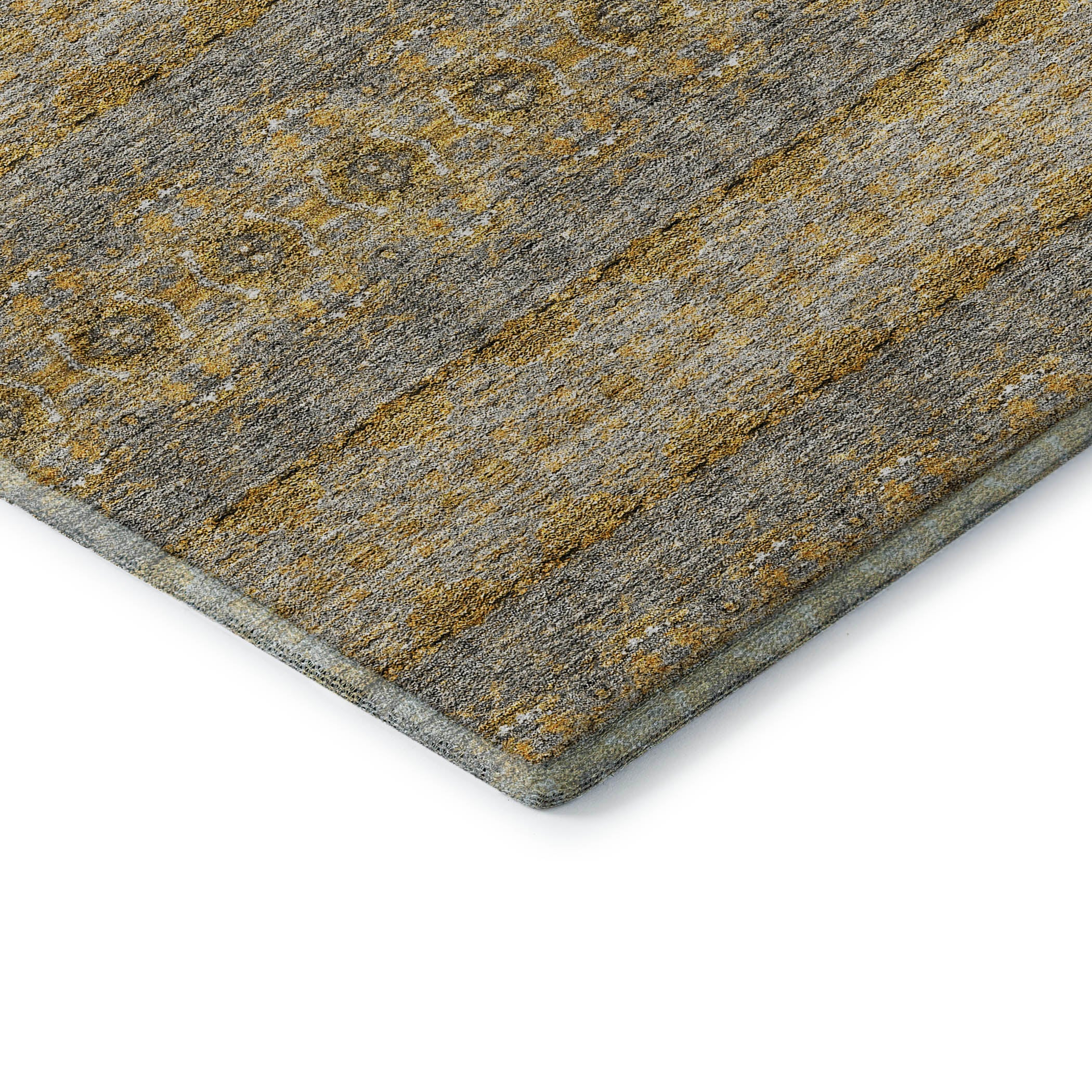 Marrakech Machine Washable Transitional Gold Rug 1'8" x 2'6" #shape_Rectangle