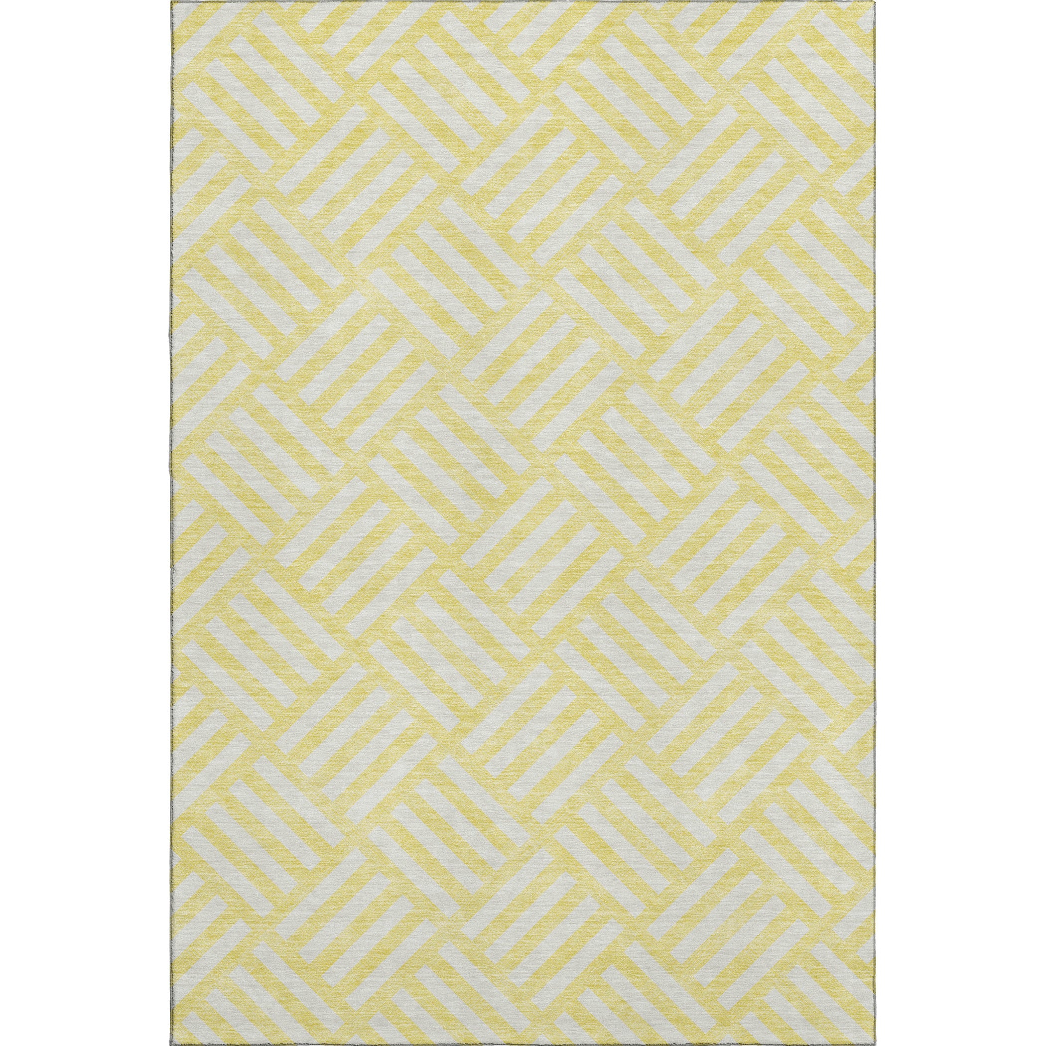 Kathmandu Machine Washable Transitional Yellow Gold Rug 2'6" x 3'10" #shape_Rectangle