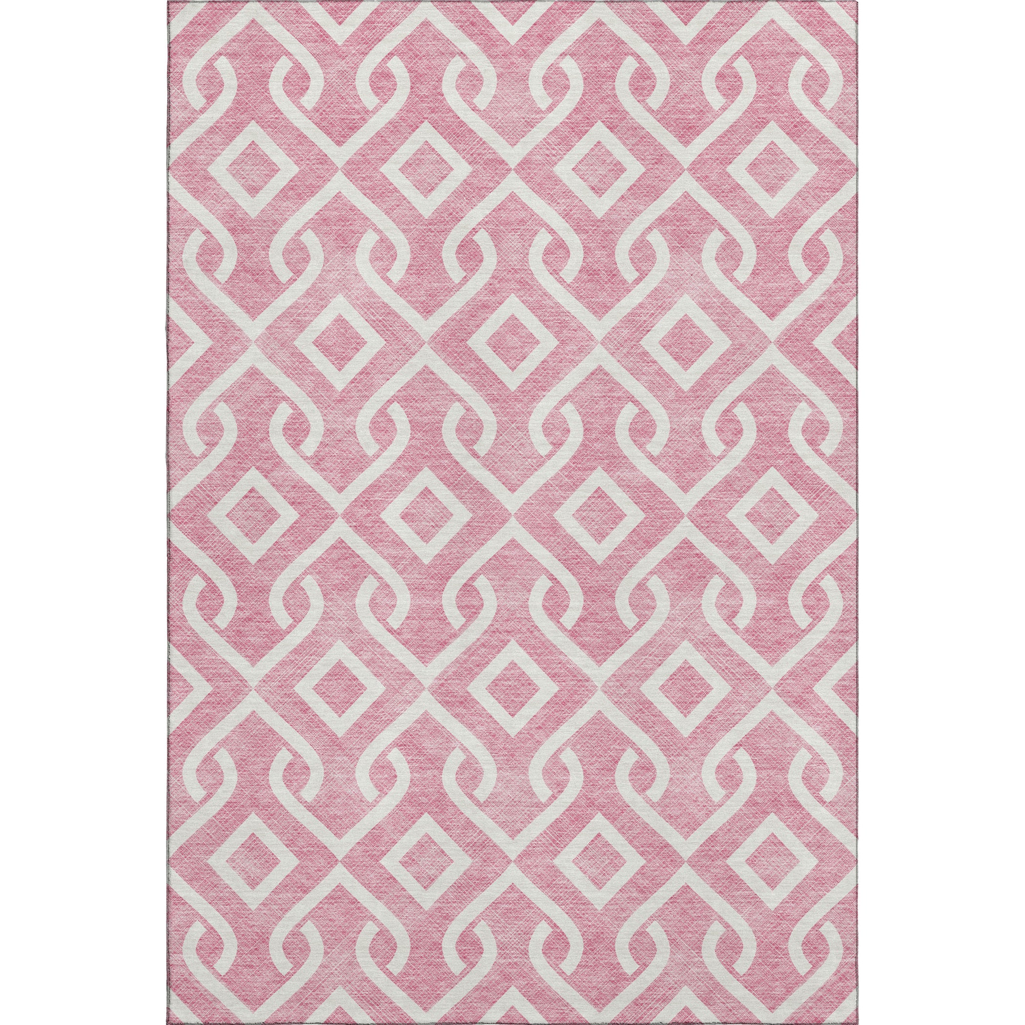 Mostar Machine Washable Transitional Blush Pink Rug 2'6" x 3'10" #shape_Rectangle