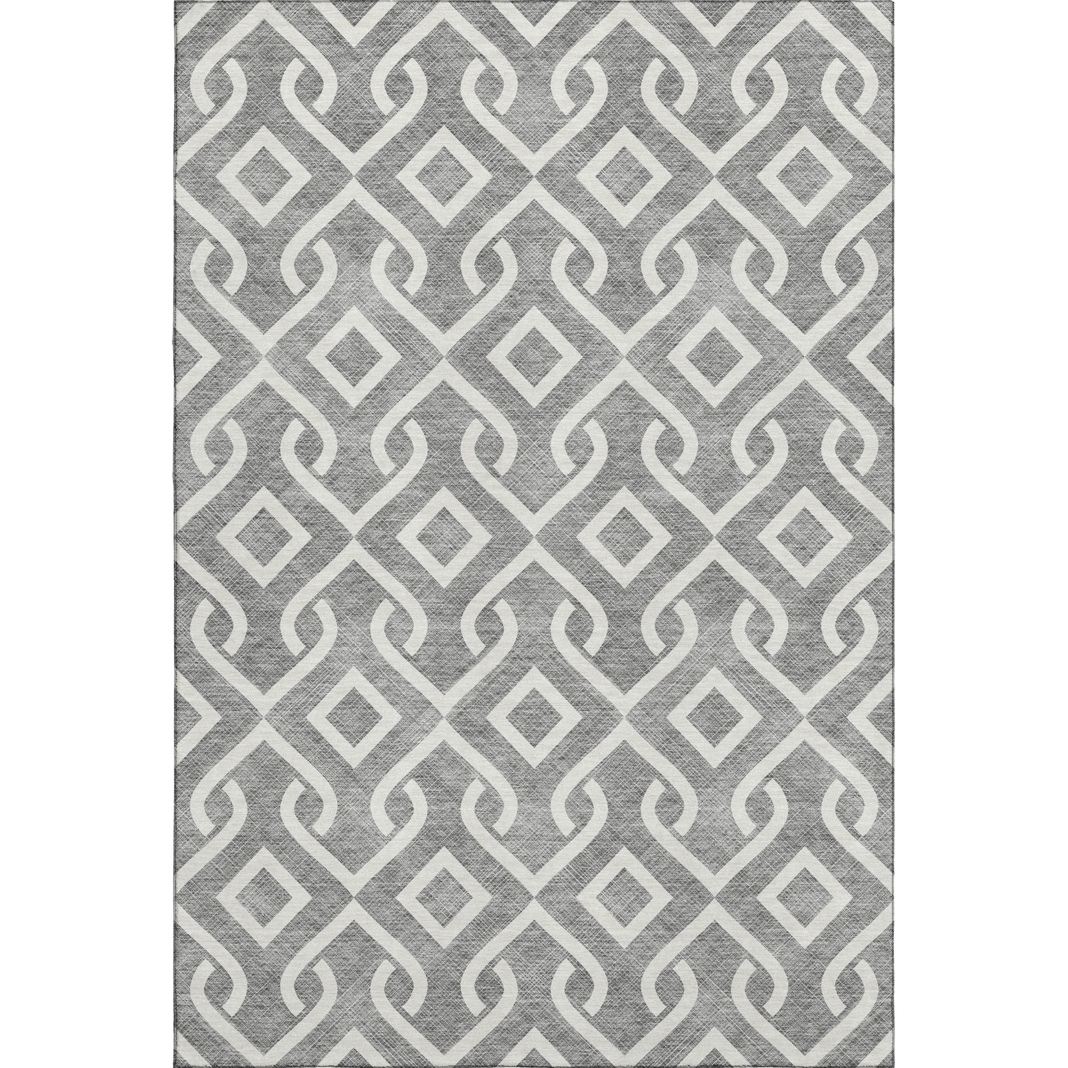 Mostar Machine Washable Transitional Gray Rug 2'6" x 3'10" #shape_Rectangle