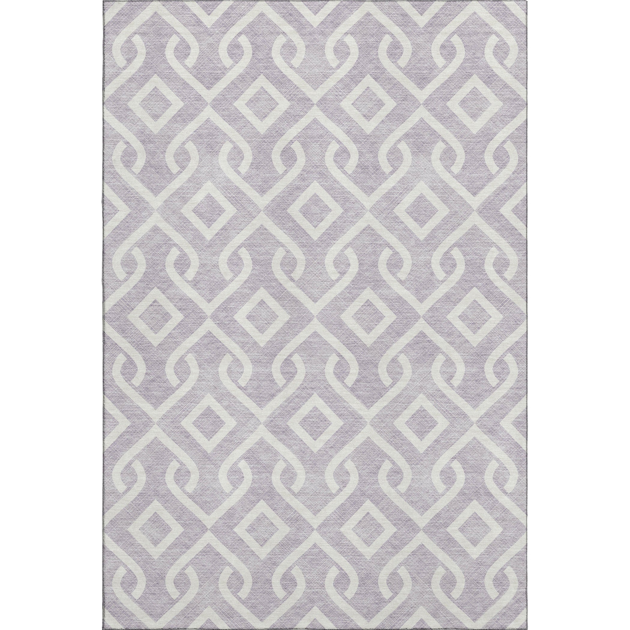 Mostar Machine Washable Transitional Lavender Purple Rug 2'6" x 3'10" #shape_Rectangle