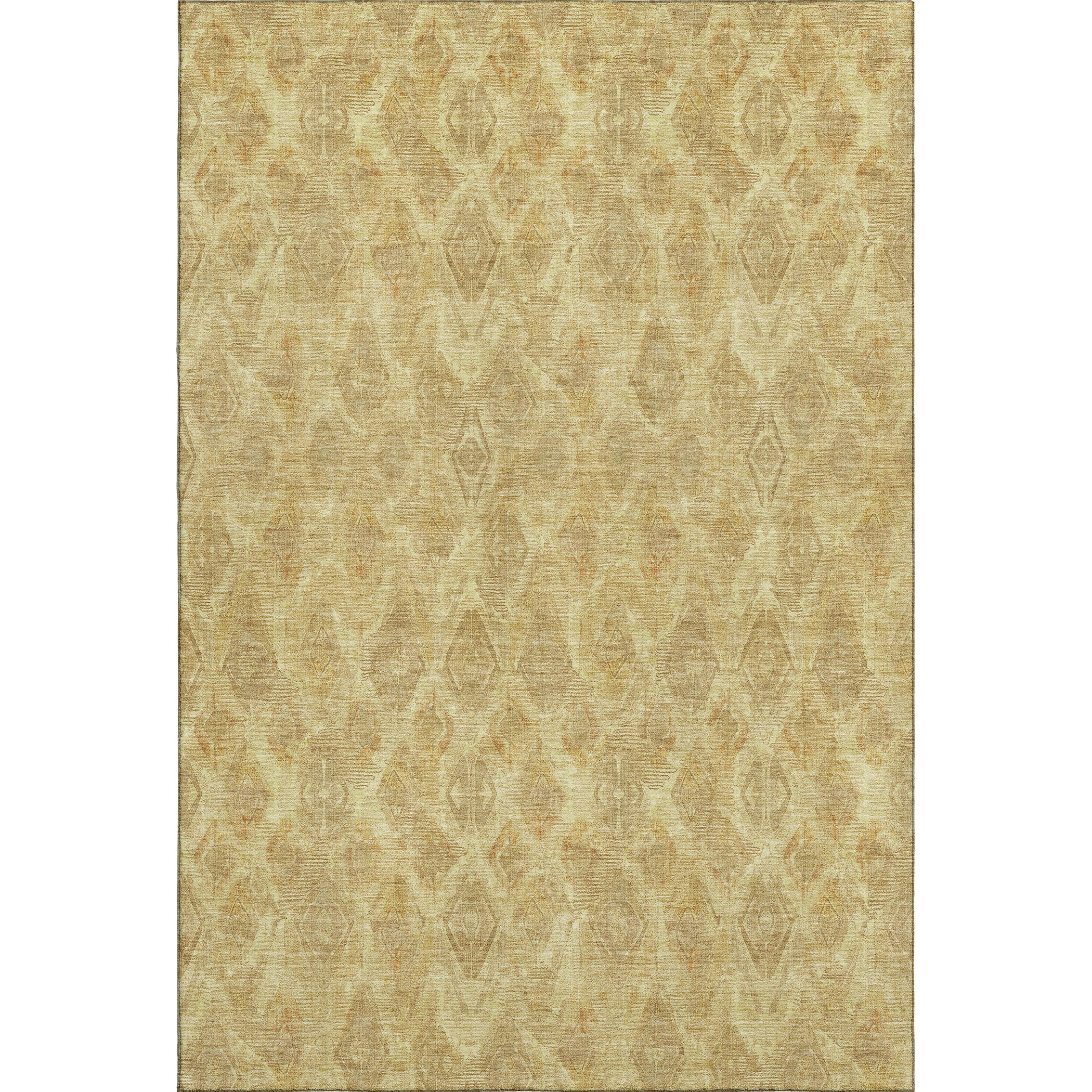 Valletta Machine Washable Traditional Gold Rug 2'6" x 3'10" #shape_Rectangle