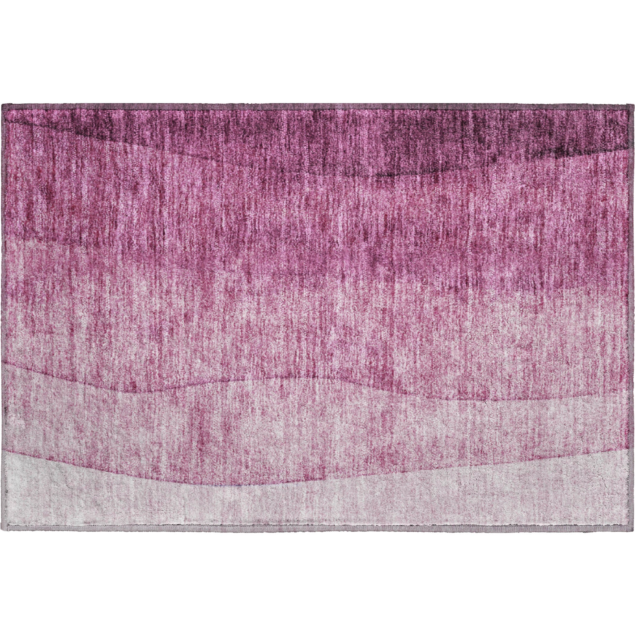 Lucerne Machine Washable Transitional Merlot Red Rug 1'8" x 2'6" #shape_Rectangle