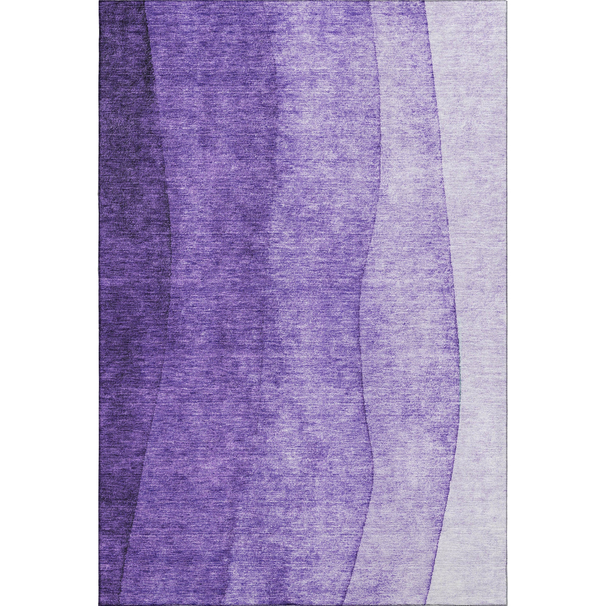 Lucerne Machine Washable Transitional Purple Rug 2'6" x 3'10" #shape_Rectangle
