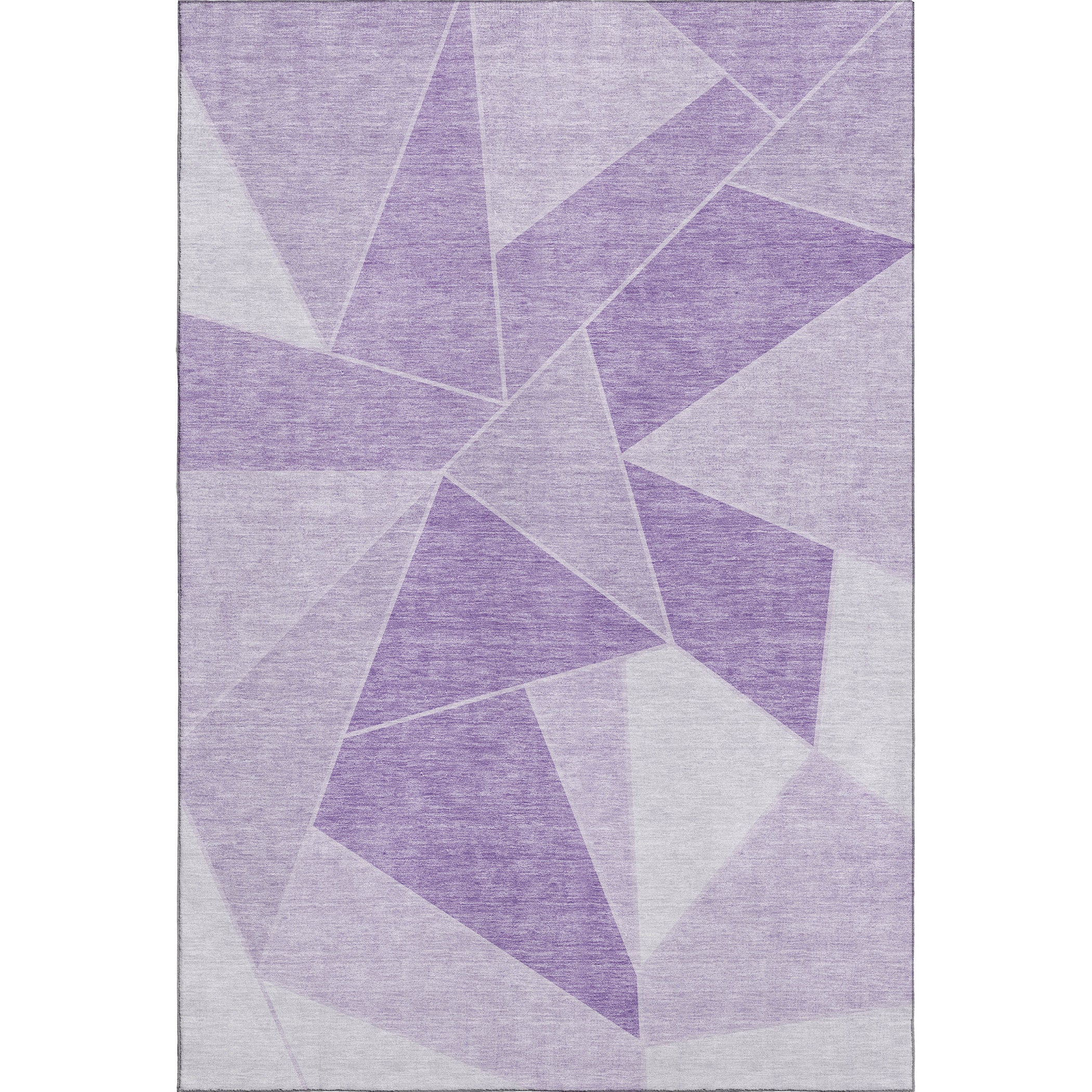 Mdina Machine Washable Transitional Lilac Purple Rug 2'6" x 3'10" #shape_Rectangle
