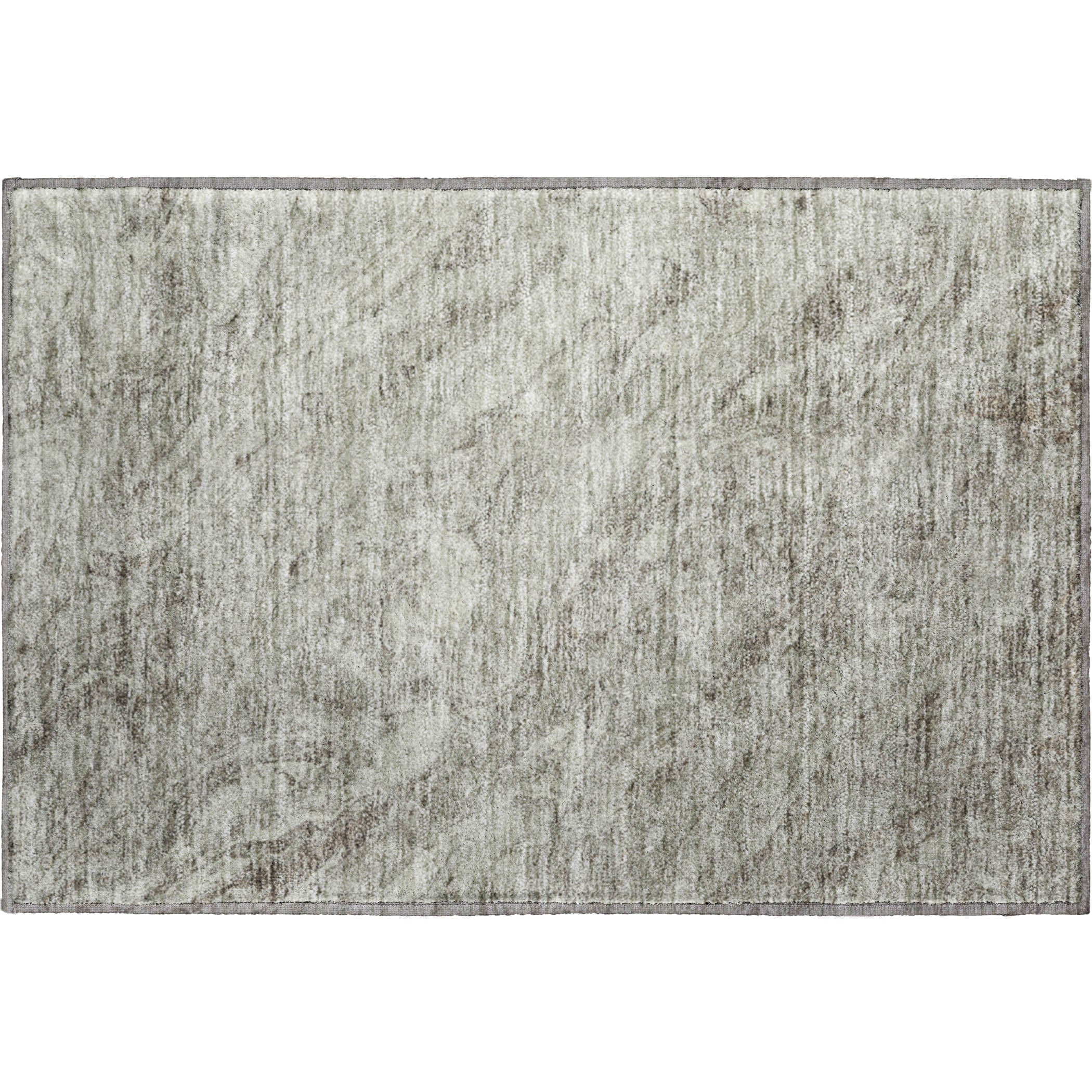 Kyoto Machine Washable Transitional Taupe Brown Rug 1'8" x 2'6" #shape_Rectangle