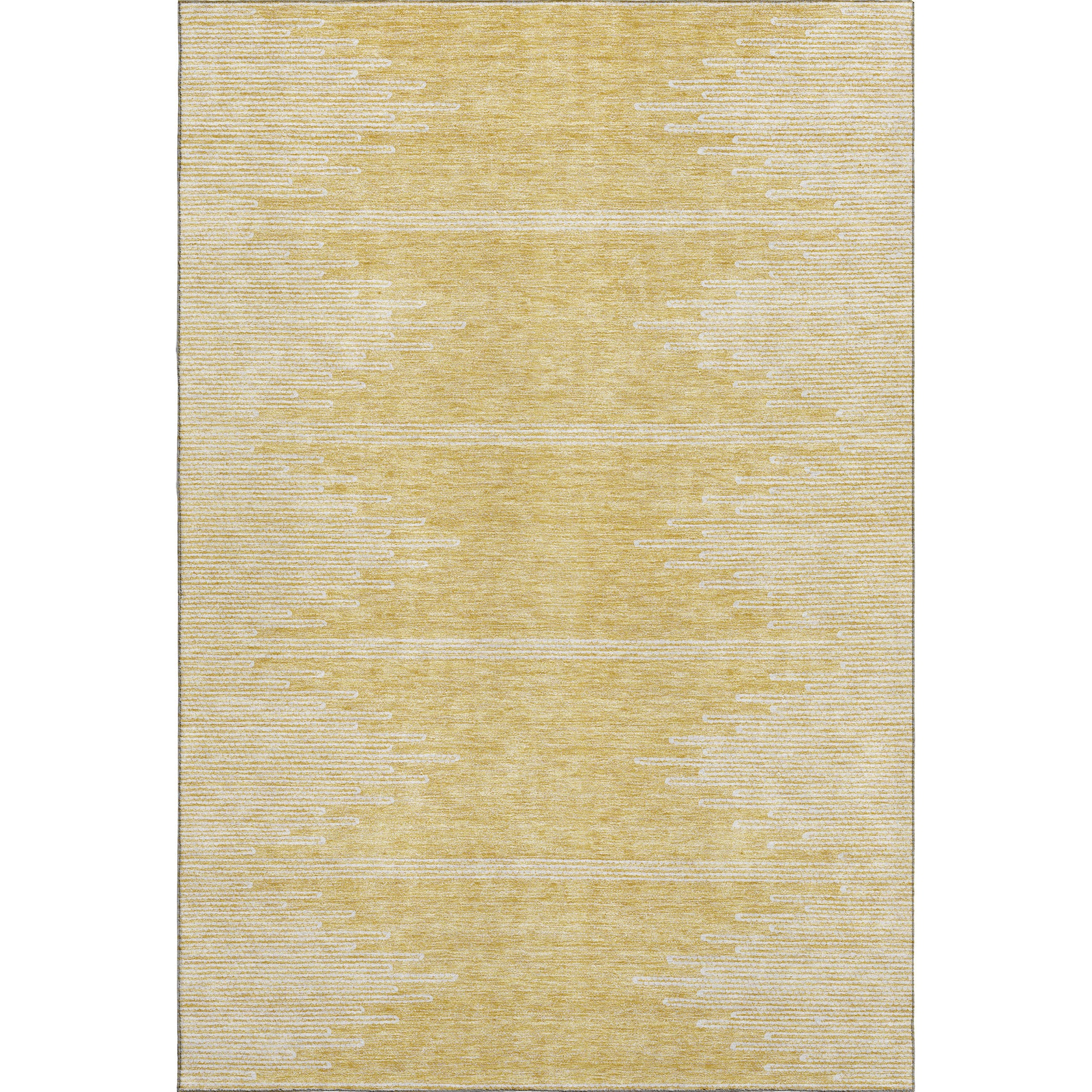 Seoul Machine Washable Transitional Gold Rug 2'6" x 3'10" #shape_Rectangle