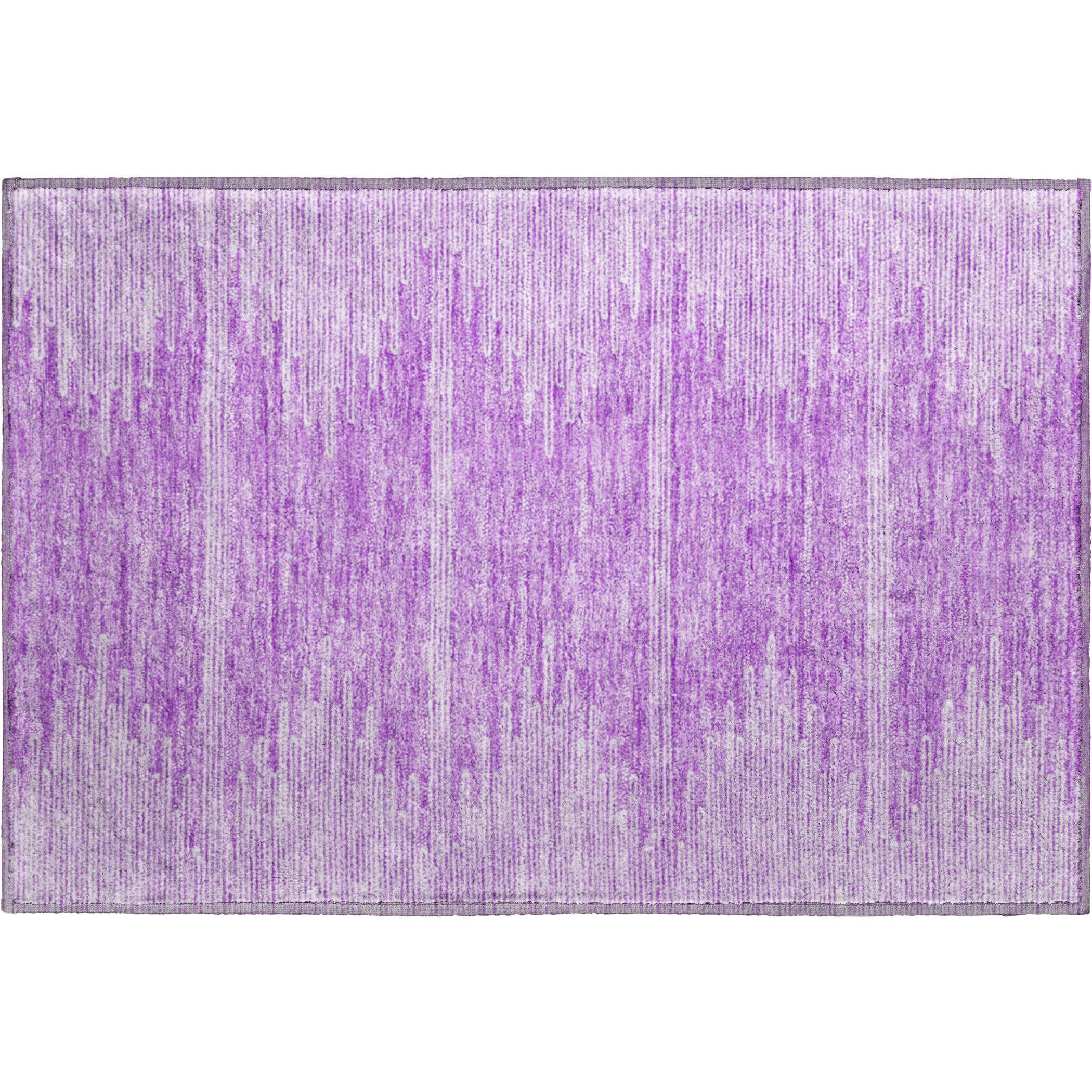 Seoul Machine Washable Transitional Lavender Purple Rug 1'8" x 2'6" #shape_Rectangle
