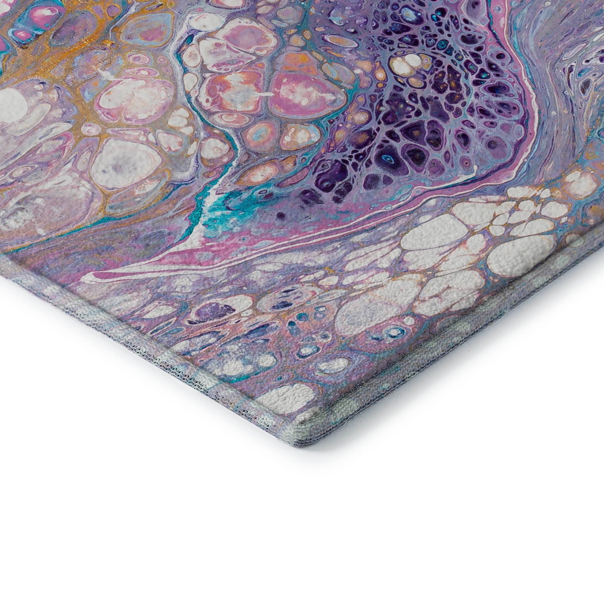 Lisbon Machine Washable Contemporary Periwinkle Purple Rug 1'8" x 2'6" #shape_Rectangle