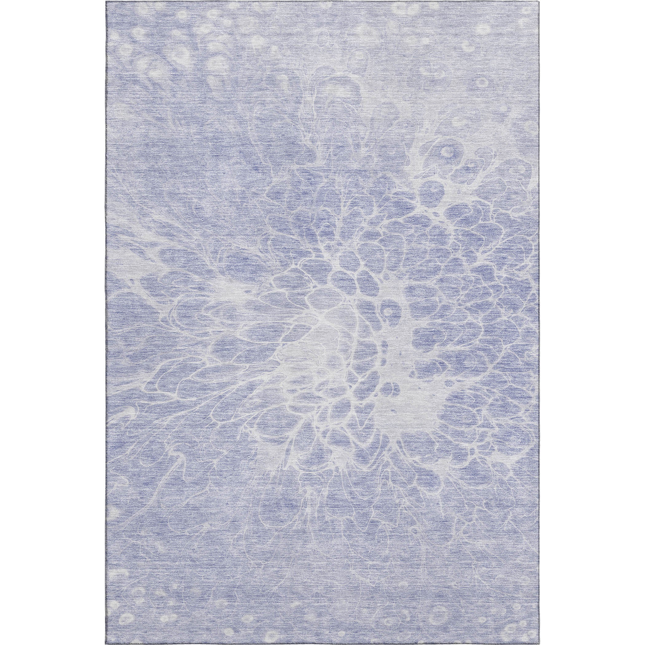 Lucerne Machine Washable Transitional Lavender Purple Rug 2'6" x 3'10" #shape_Rectangle