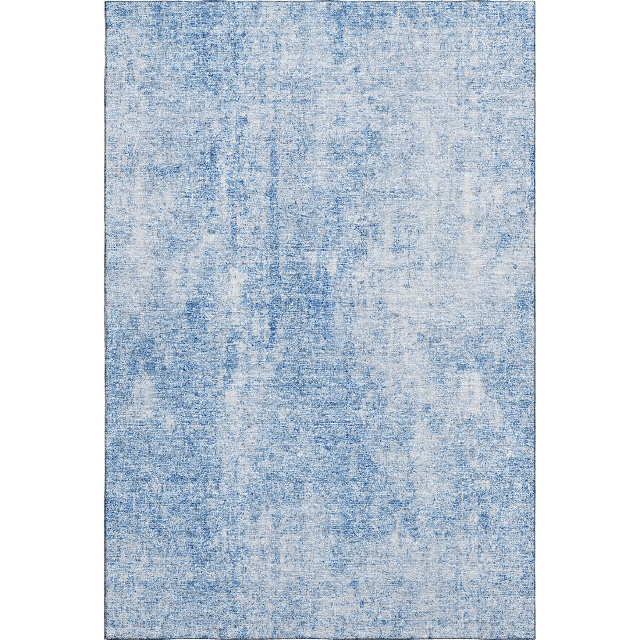 Bergen Machine Washable Transitional Blue Rug 2'6" x 3'10" #shape_Rectangle