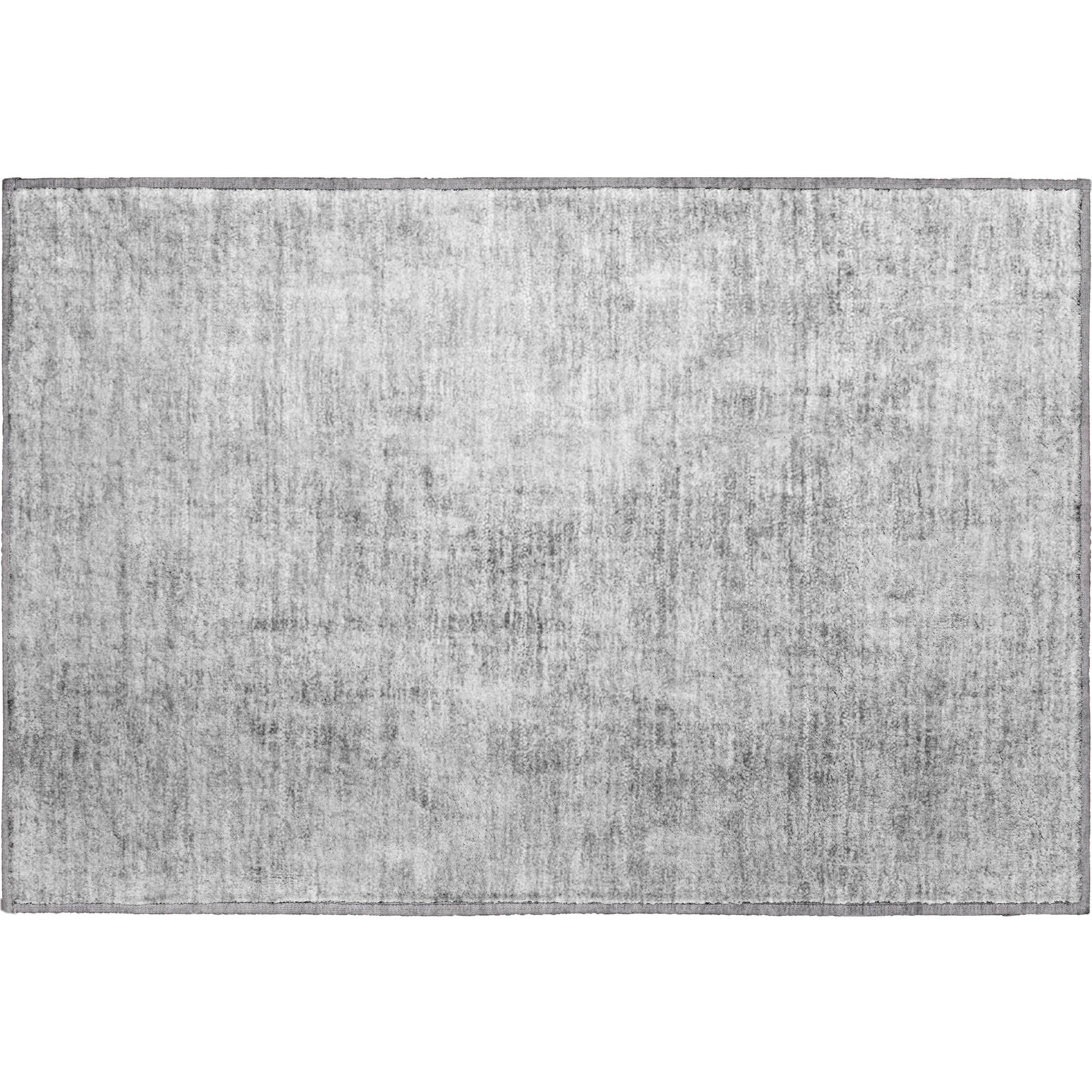 Bergen Machine Washable Transitional Gray Rug 1'8" x 2'6" #shape_Rectangle