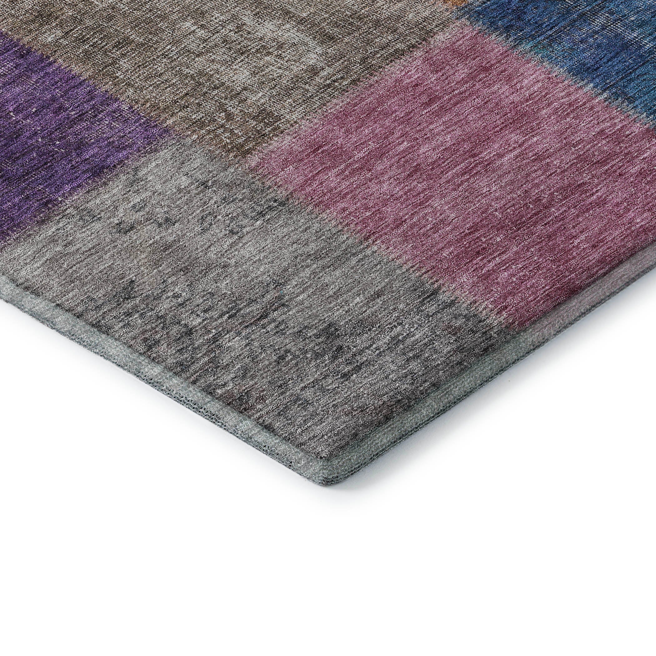 Havana Machine Washable Transitional Copper Orange Rug 1'8" x 2'6" #shape_Rectangle