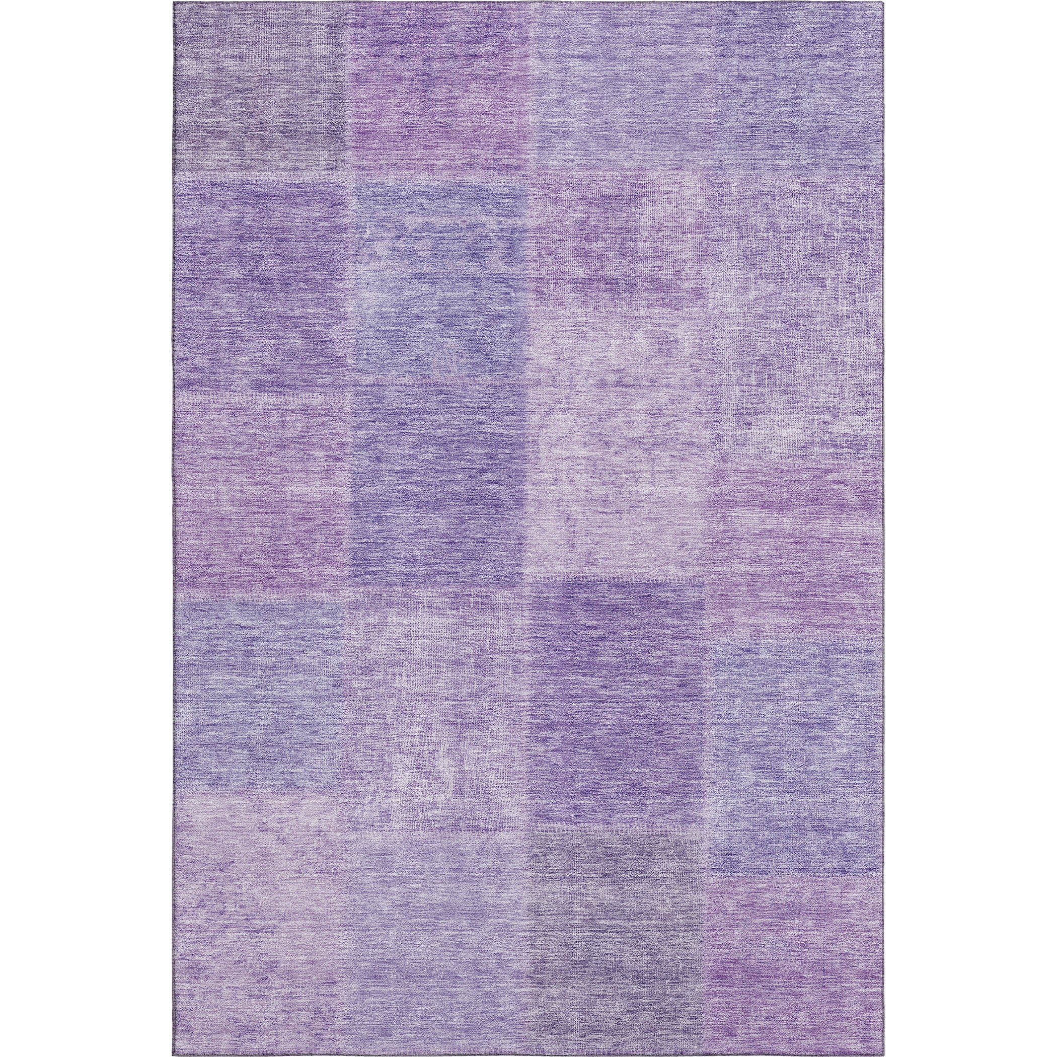Dublin Machine Washable Transitional Lavender Purple Rug 2'6" x 3'10" #shape_Rectangle
