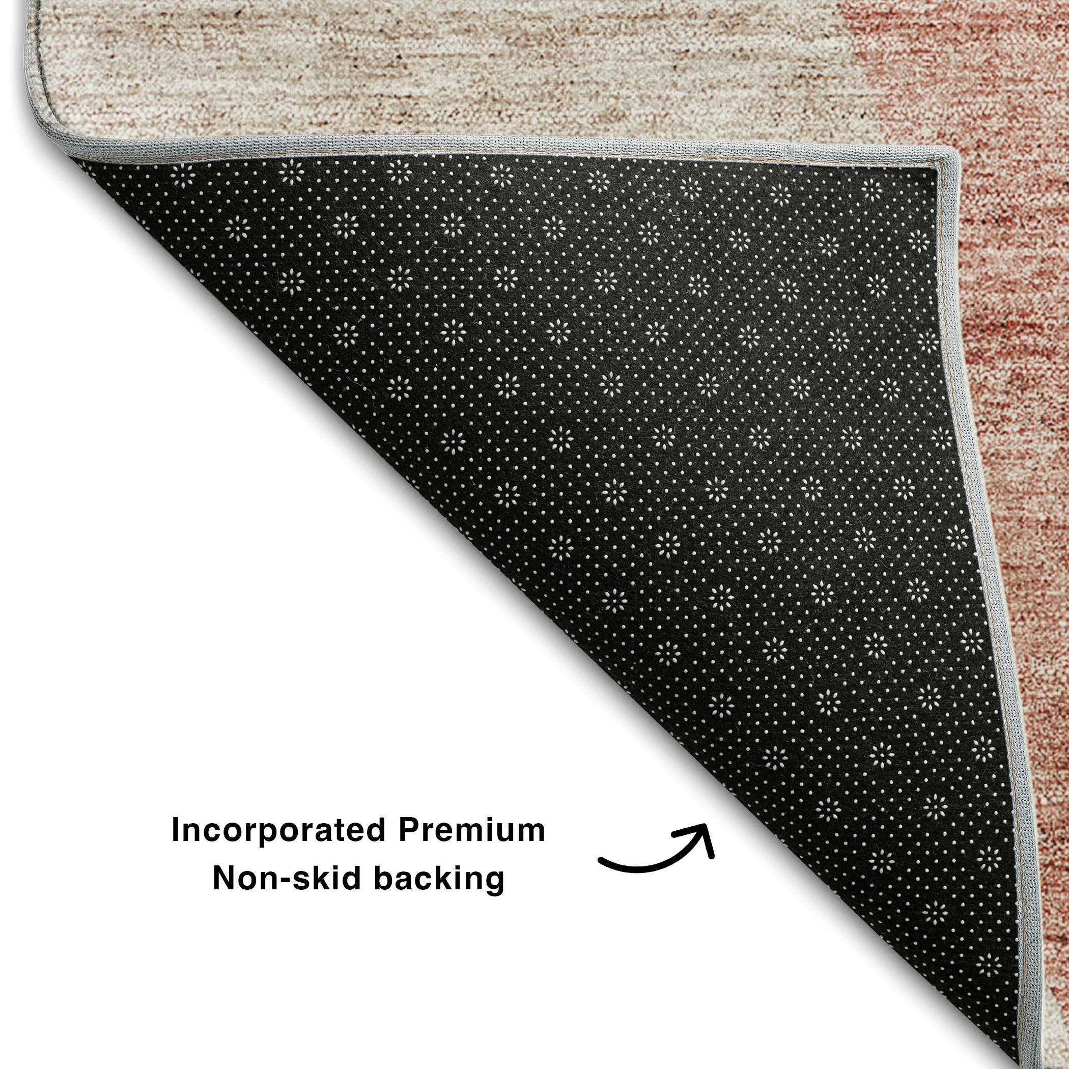 Montevideo Machine Washable Transitional Blush Pink Rug 1'8" x 2'6" #shape_Rectangle