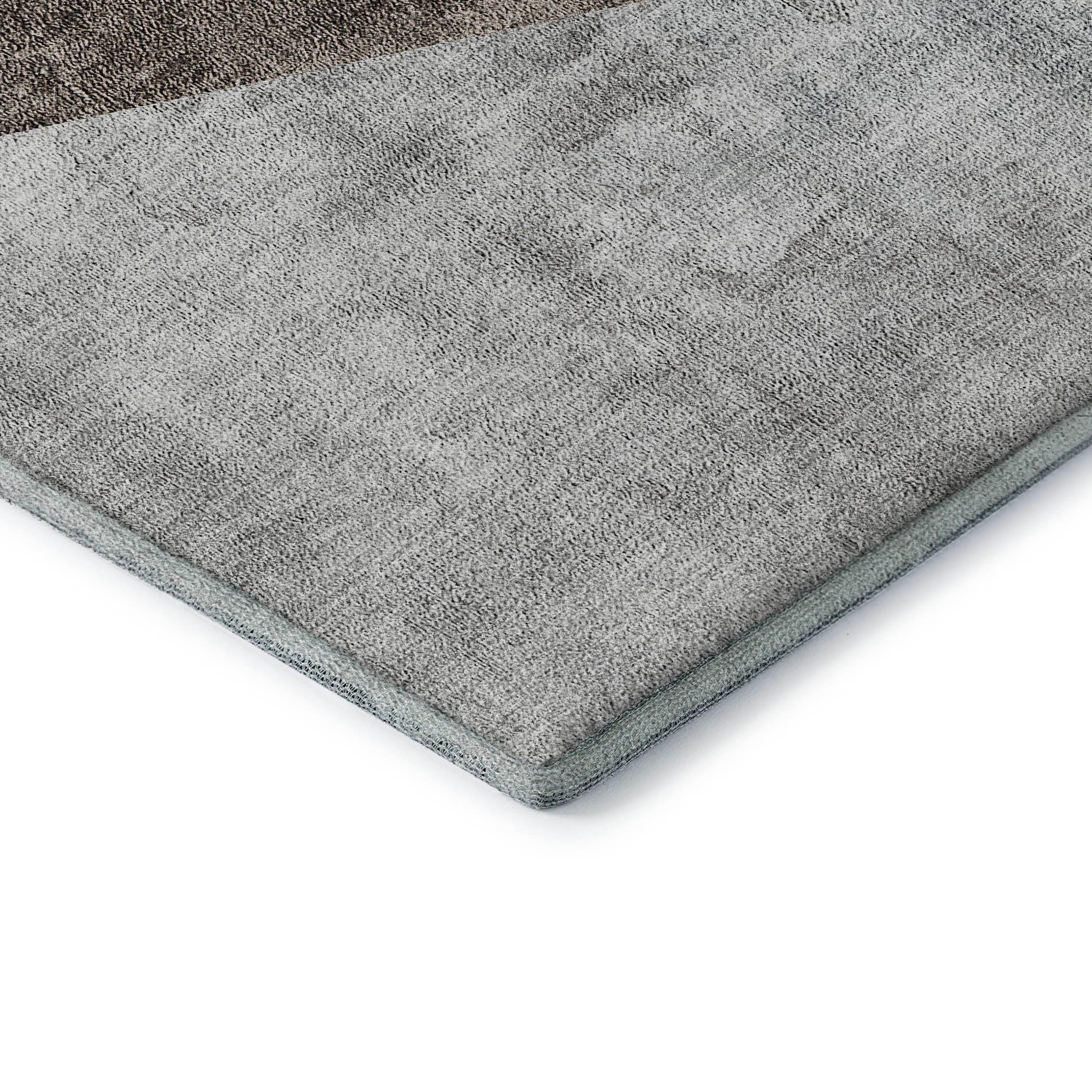 Lucerne Machine Washable Transitional Gray Rug 1'8" x 2'6" #shape_Rectangle